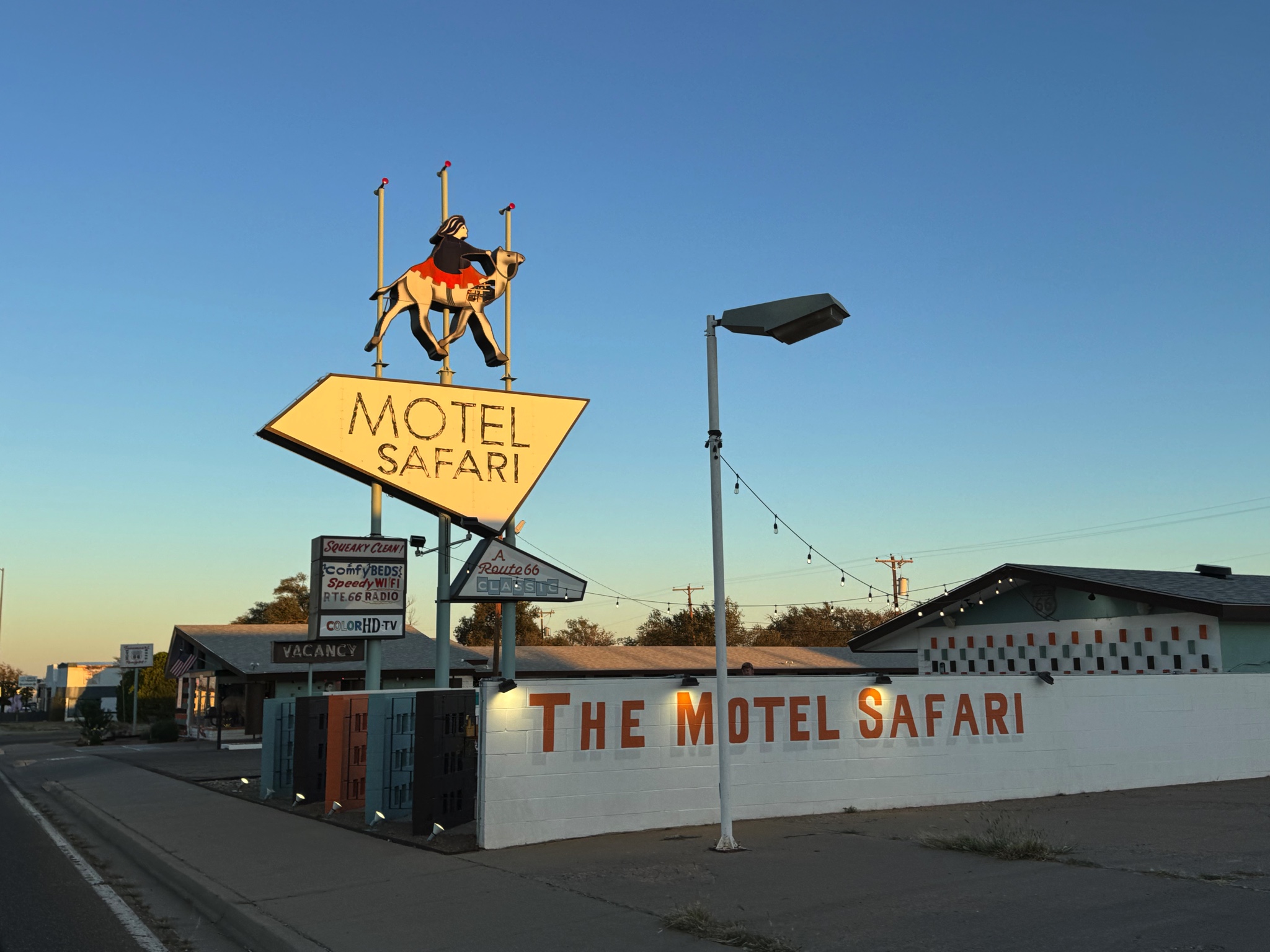 Route 66 in Tucumcari, New Mexico