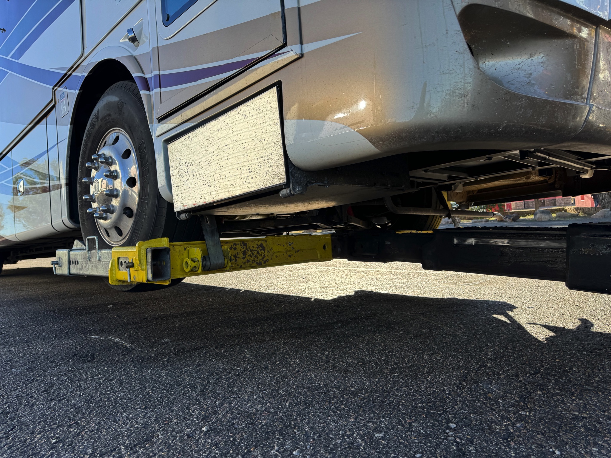 Towed from Santa Rosa to Moriarty, New Mexico