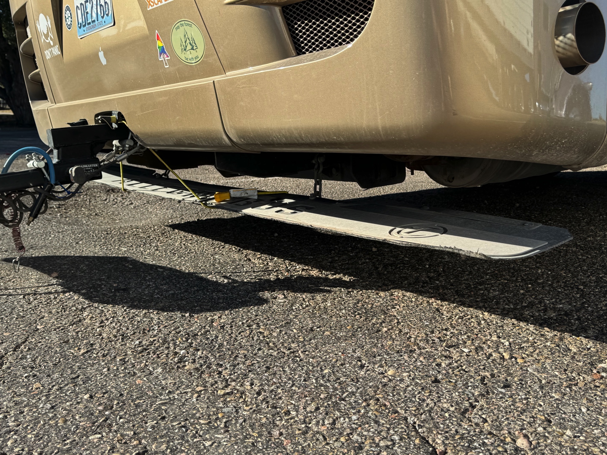 Towed from Santa Rosa to Moriarty, New Mexico
