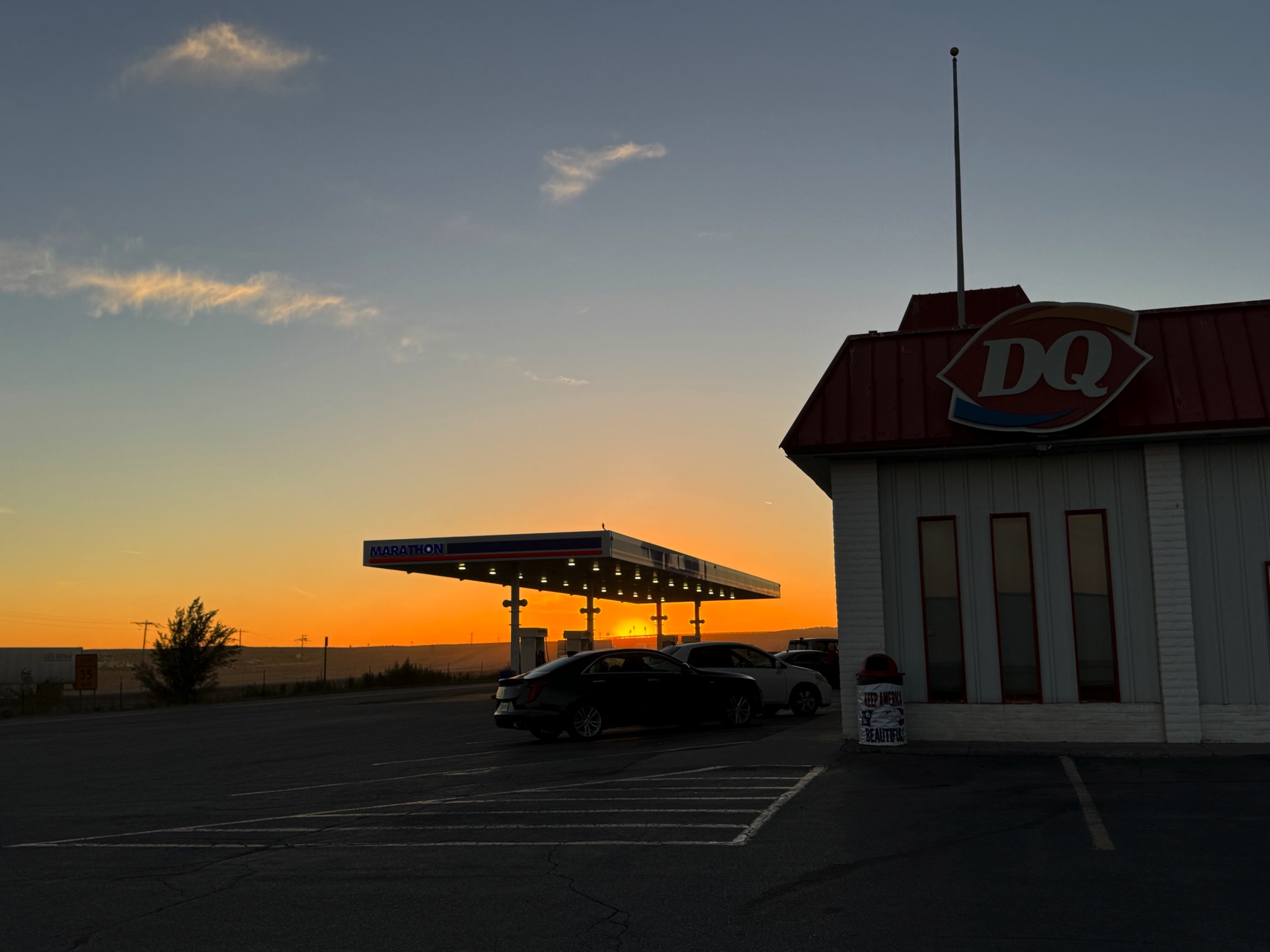Travel from Moriarty to Tucumcari, New Mexico