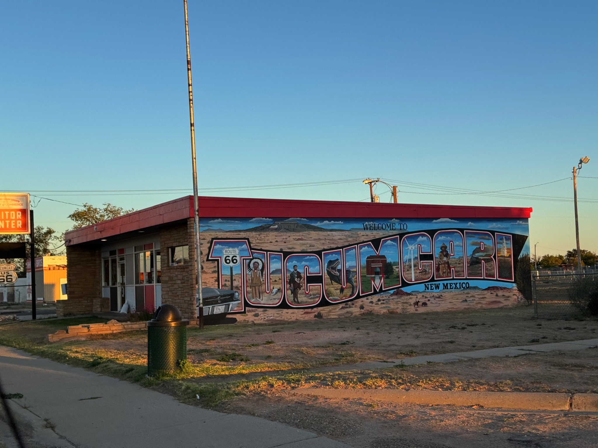 Route 66 in Tucumcari, New Mexico