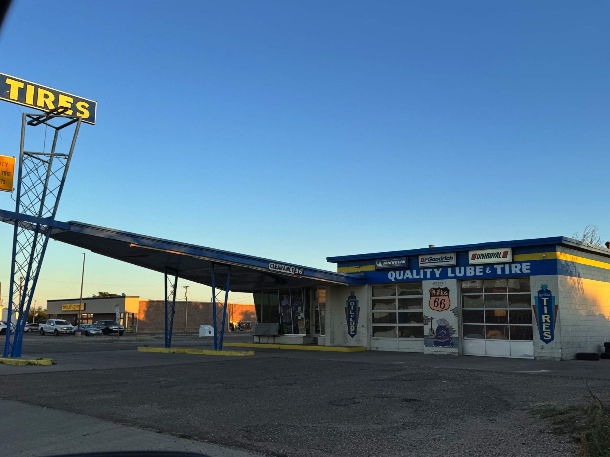 Route 66 in Tucumcari, New Mexico
