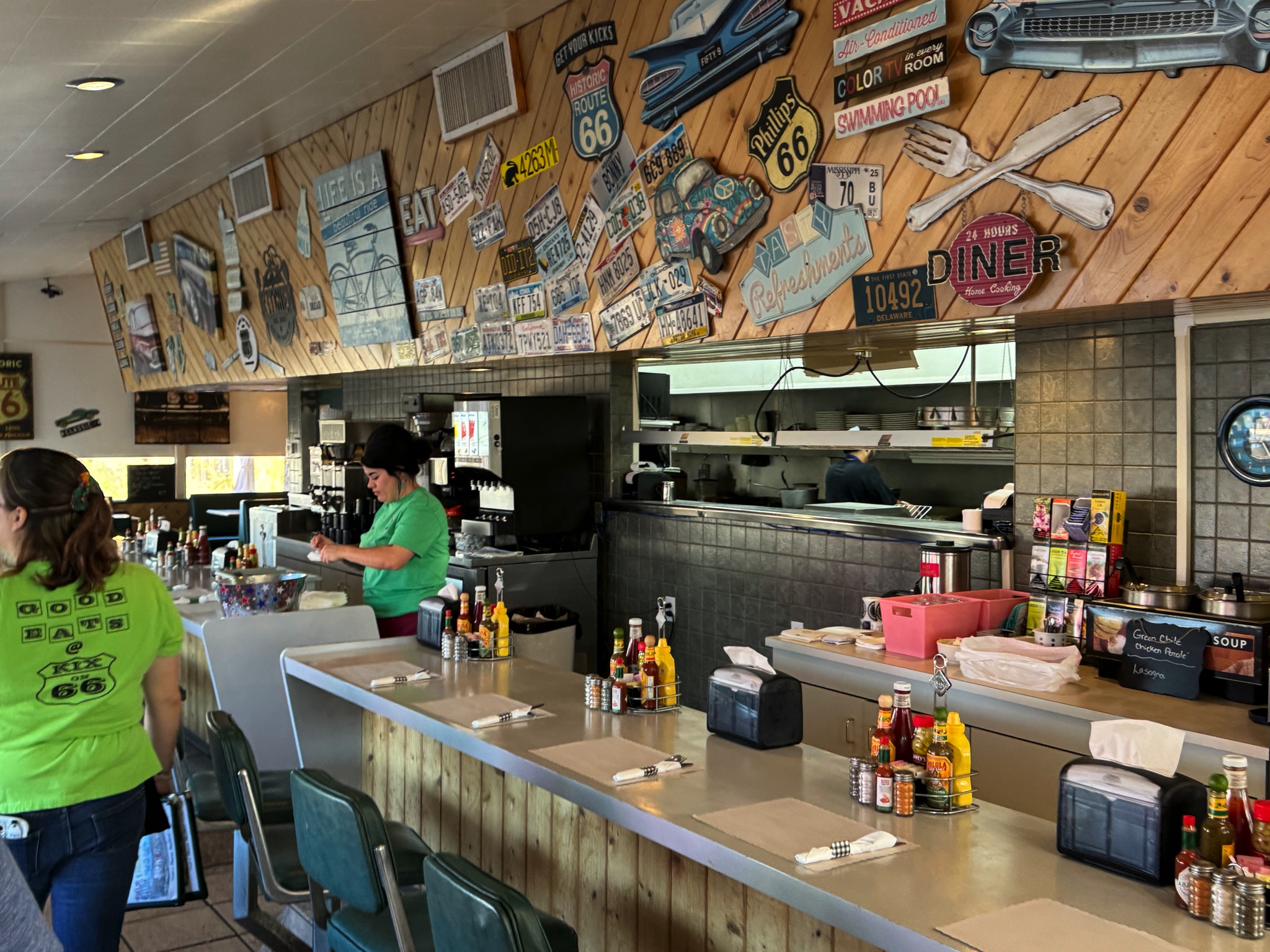 Route 66 in Tucumcari, New Mexico
