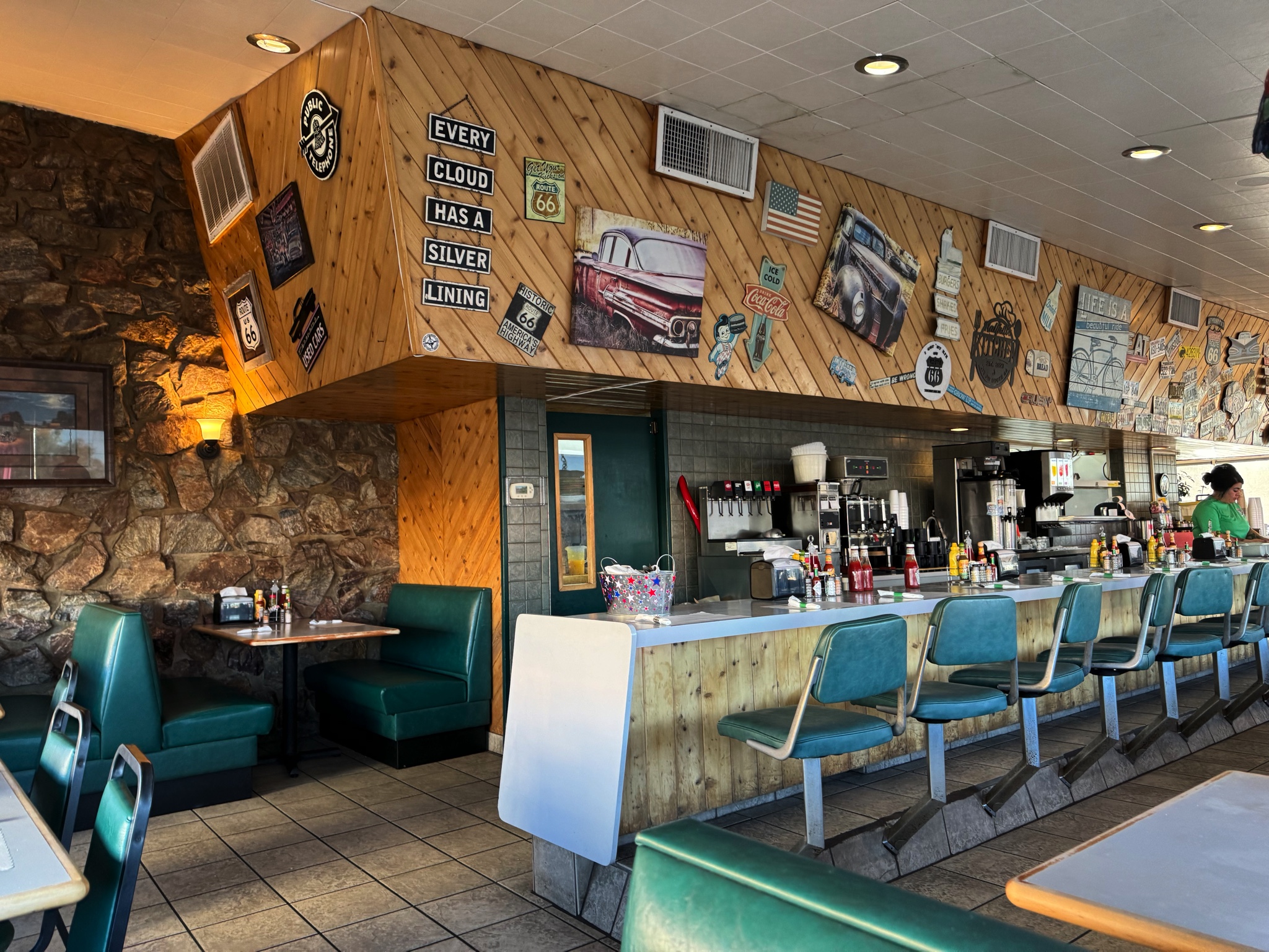 Route 66 in Tucumcari, New Mexico
