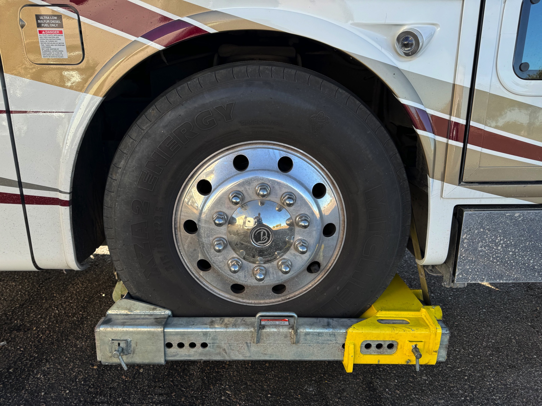 Towed from Santa Rosa to Moriarty, New Mexico