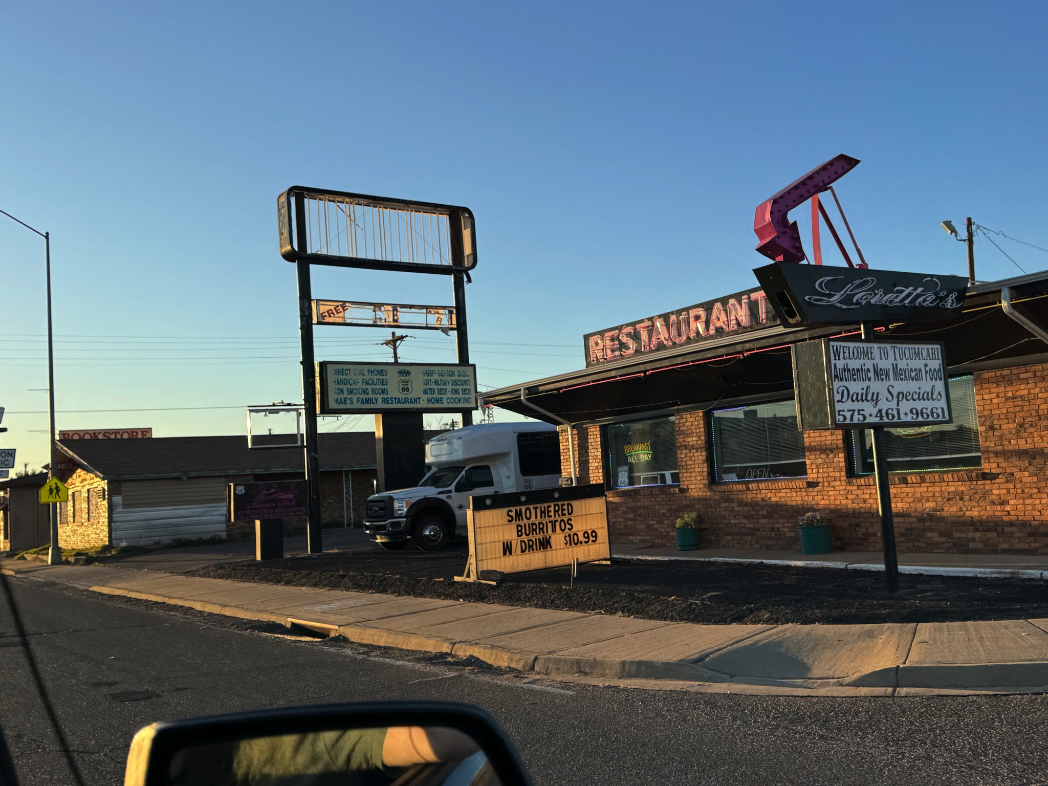 Route 66 in Tucumcari, New Mexico
