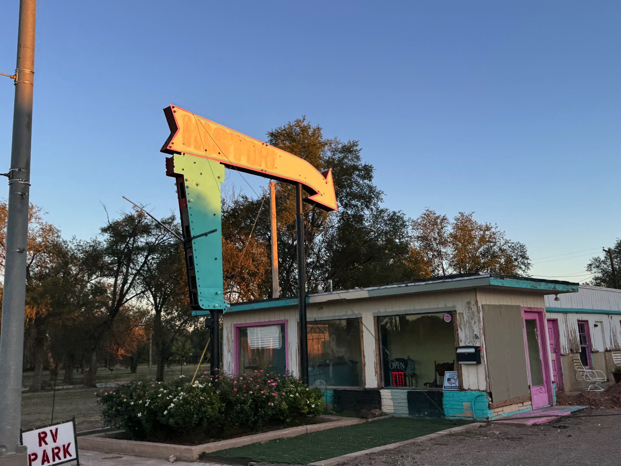 Route 66 in Tucumcari, New Mexico