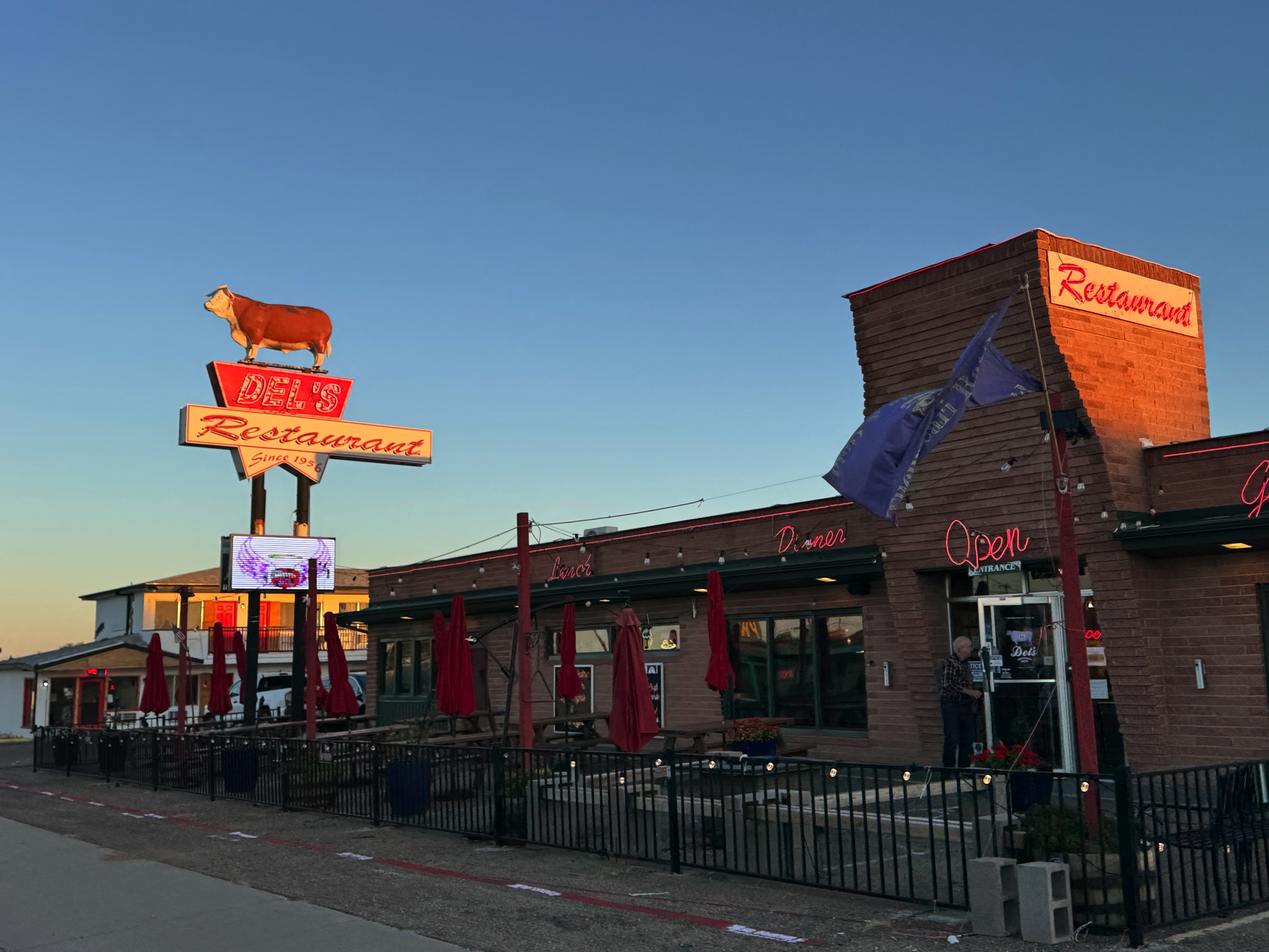 Route 66 in Tucumcari, New Mexico