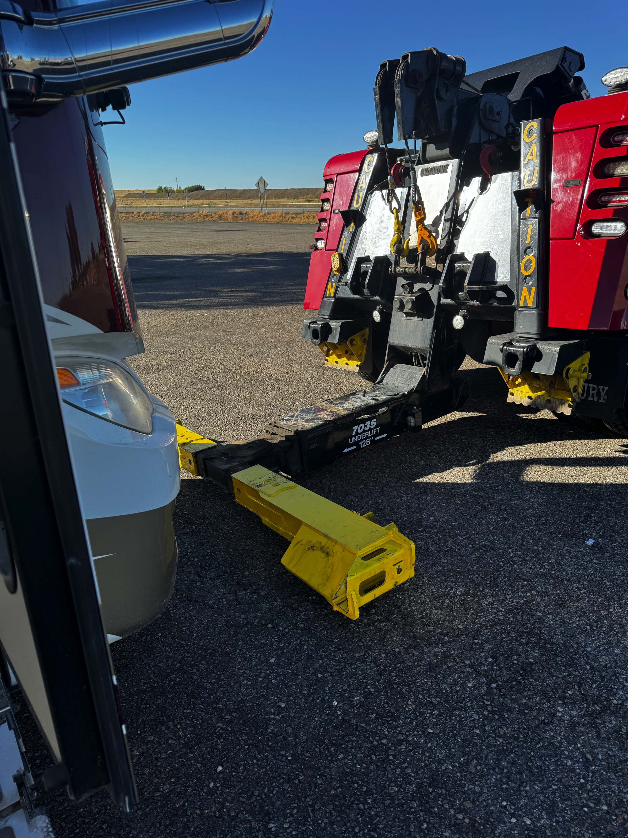 Towed from Santa Rosa to Moriarty, New Mexico