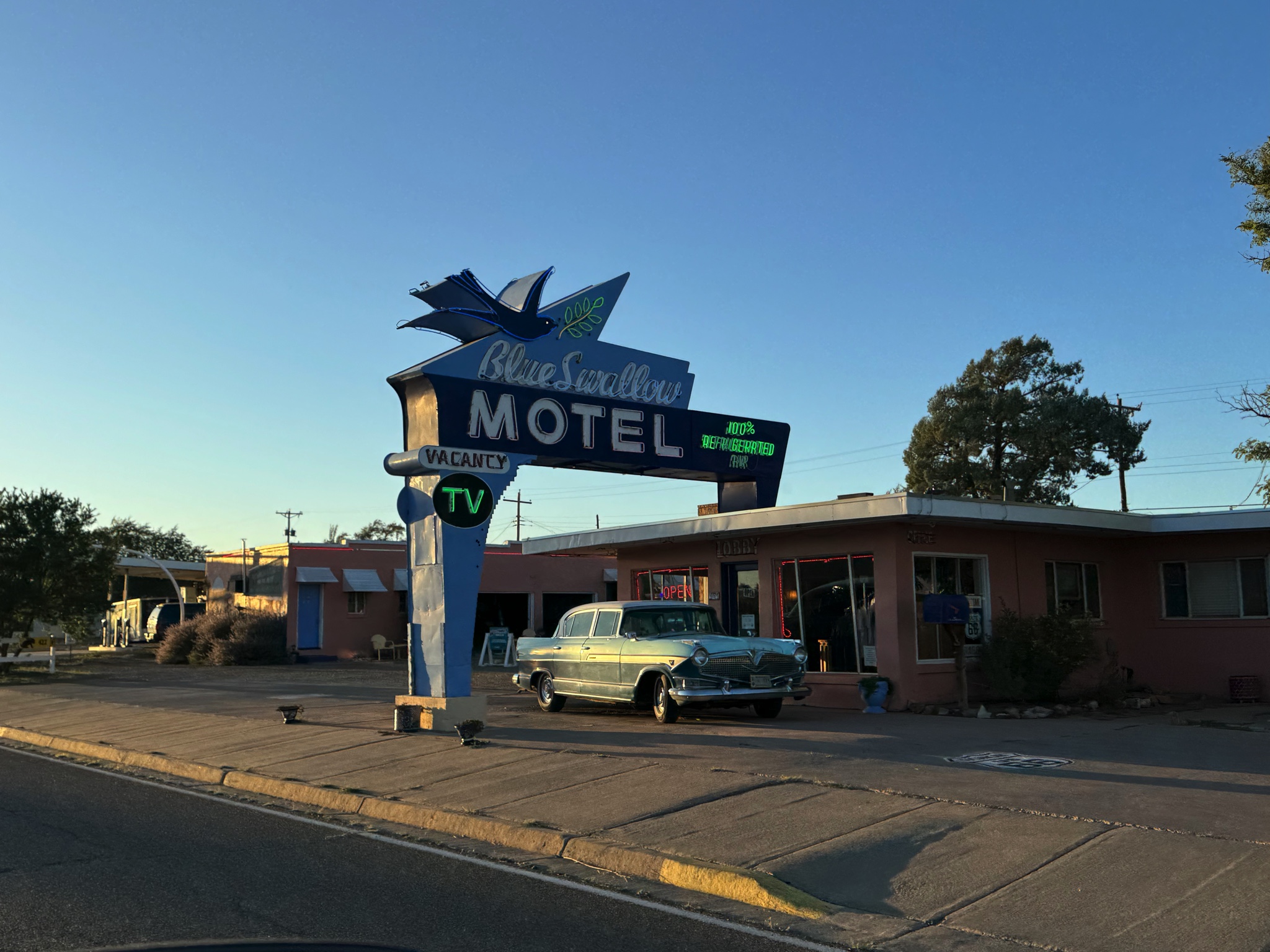 Route 66 in Tucumcari, New Mexico