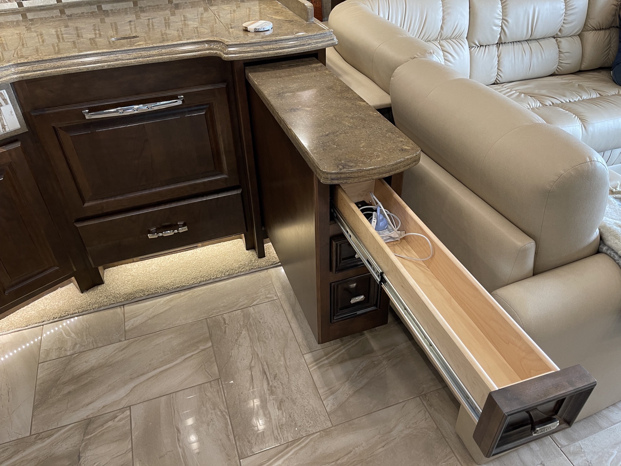 Pull-out counter