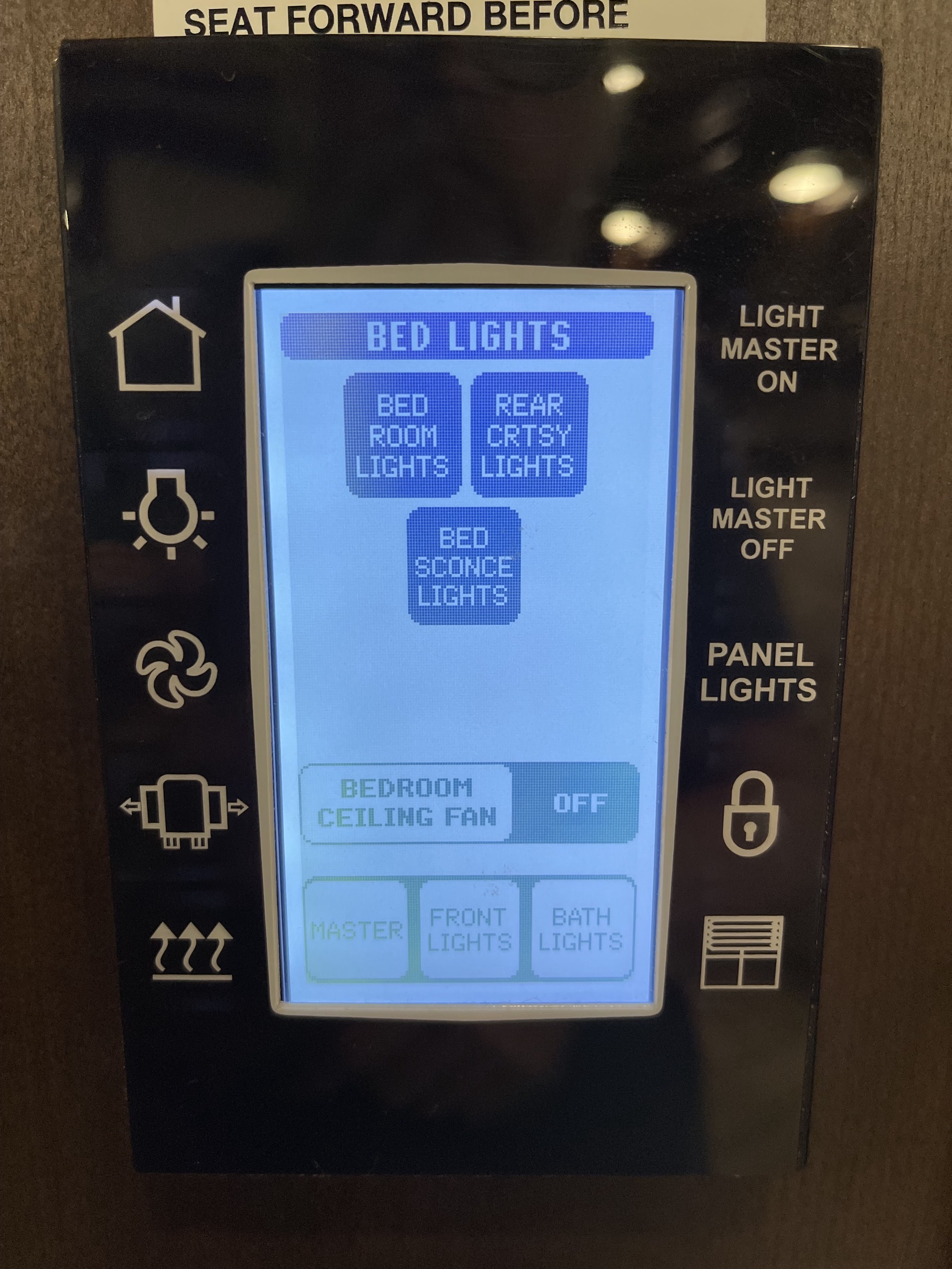 Bed lights page