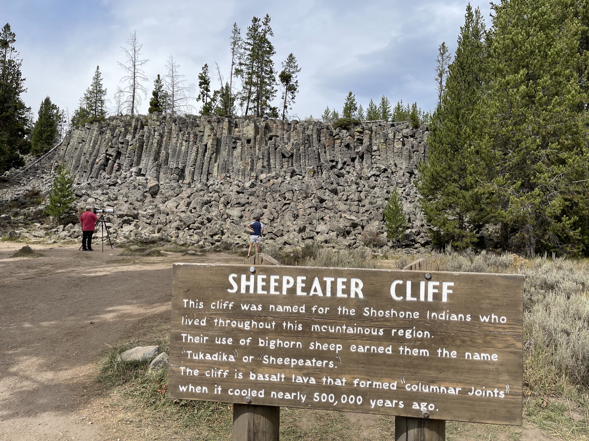 Sheepeater cliff