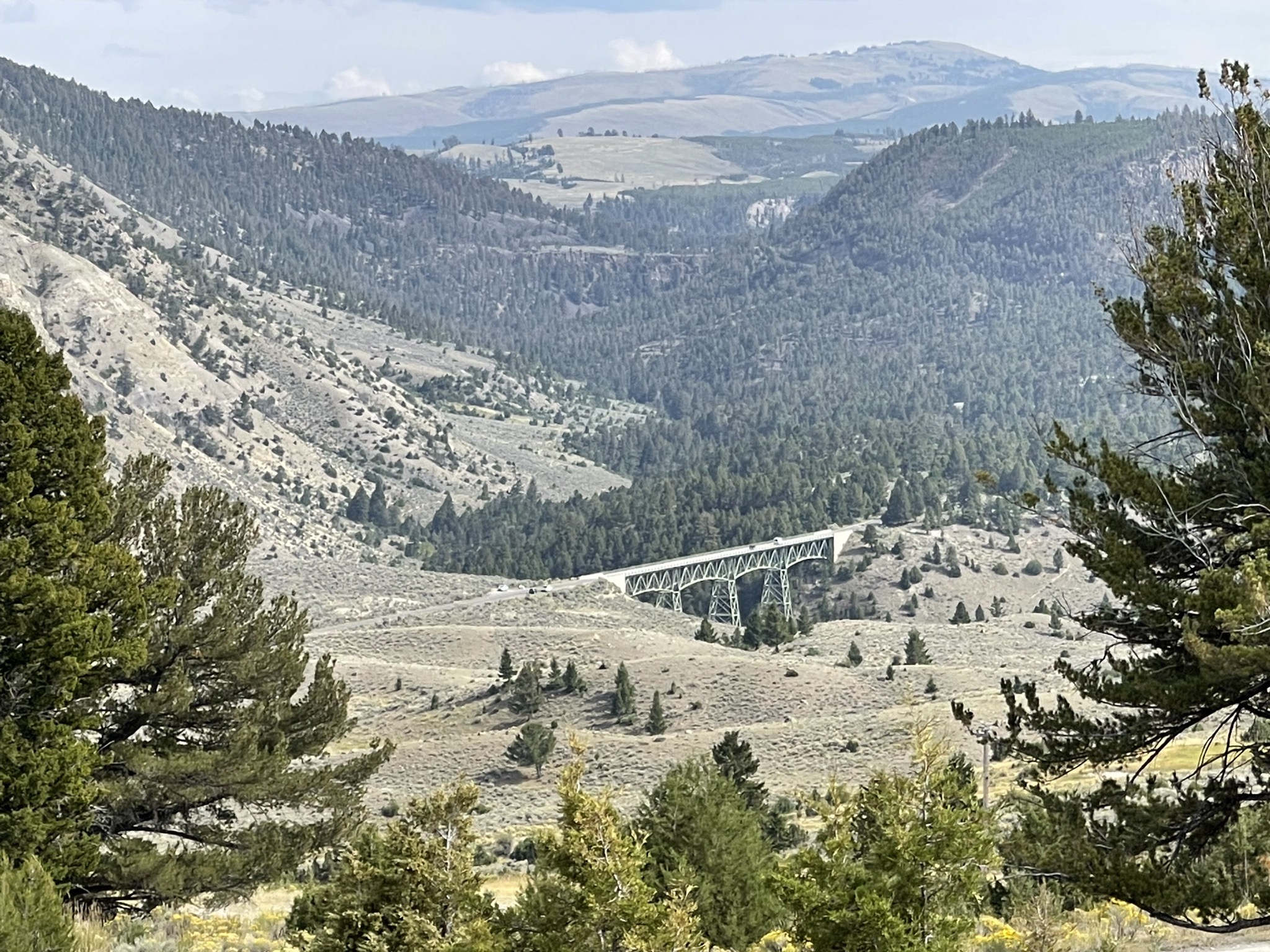 Bridge and valley