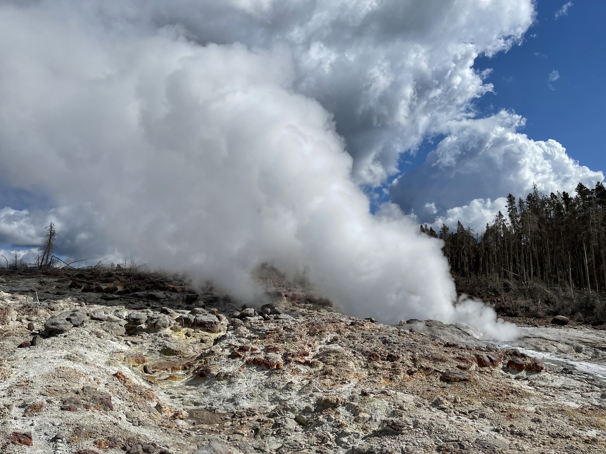 Steamboat Geyser