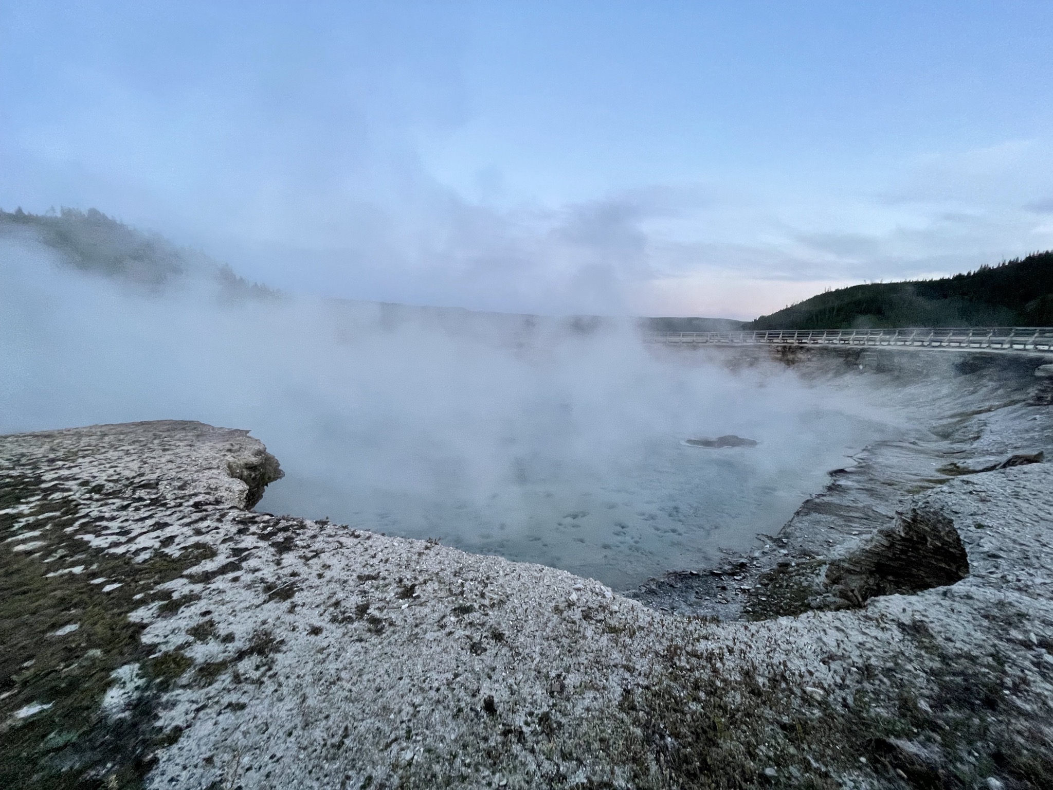 Excelsior Geyser Crater