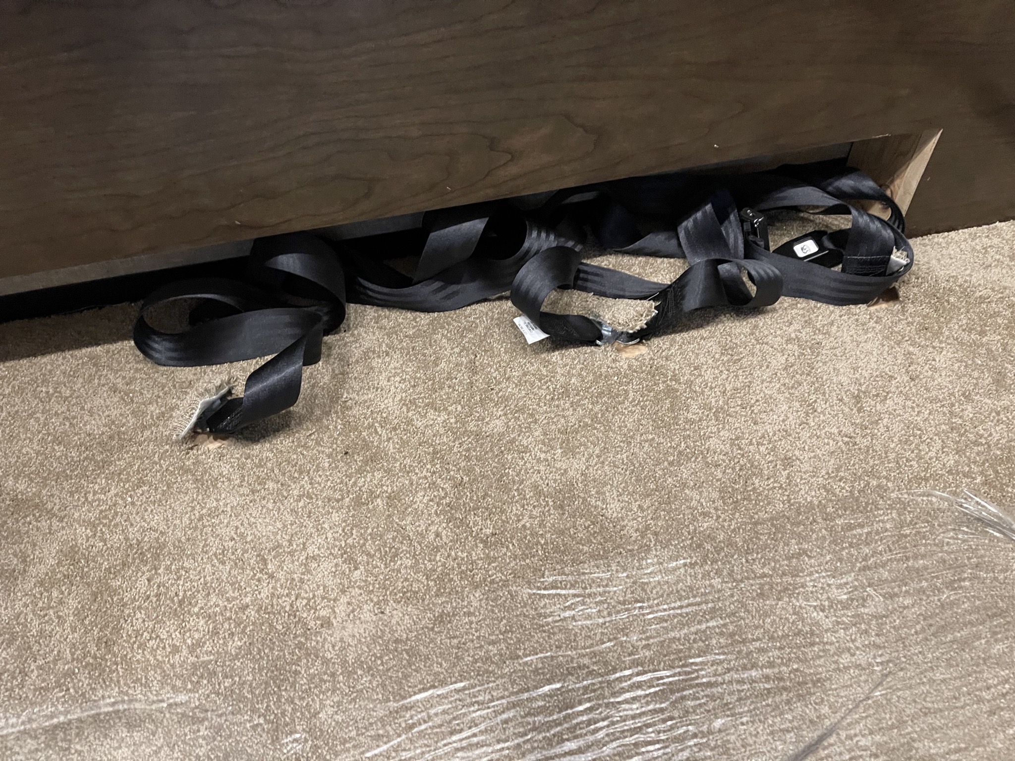 Couch dissembly