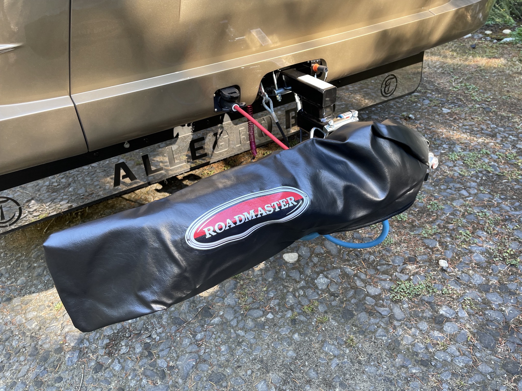 Tow bar cover