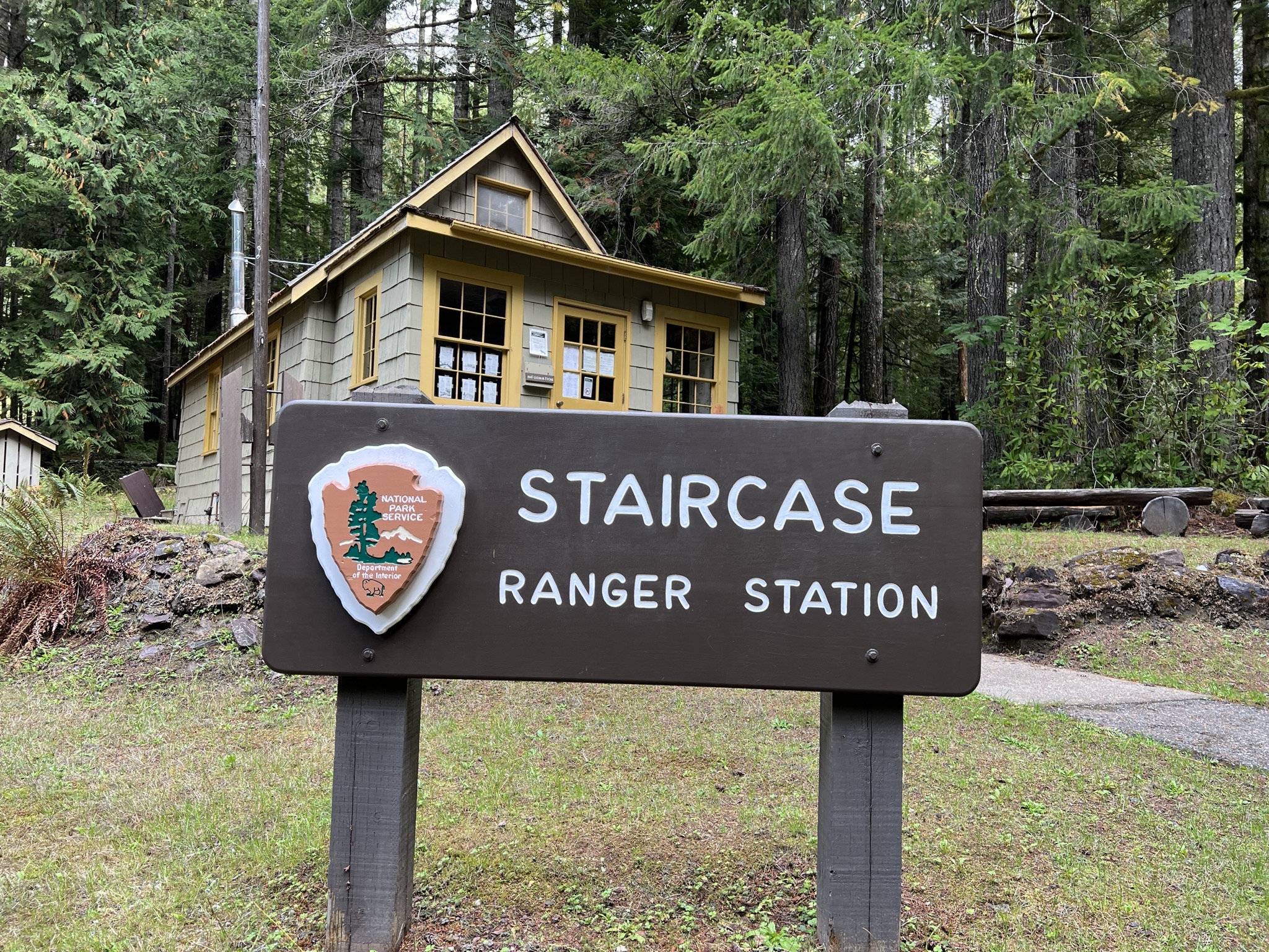 Staircase ranger station