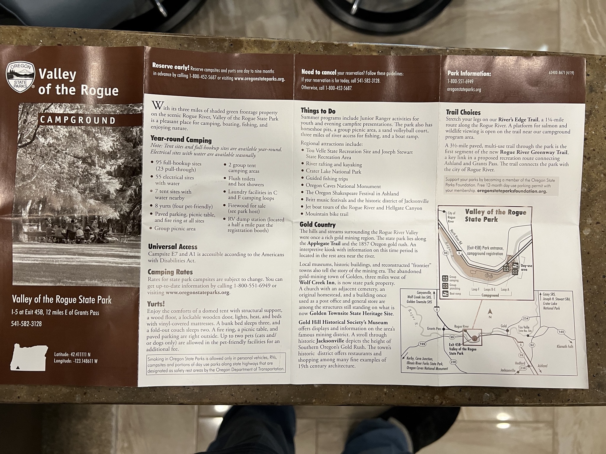 Campground info