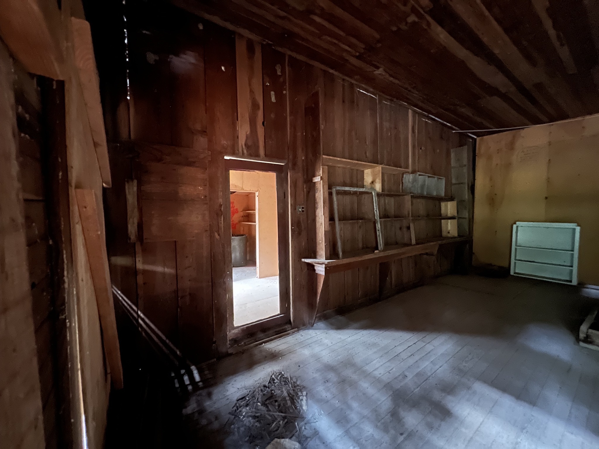 Inside the store