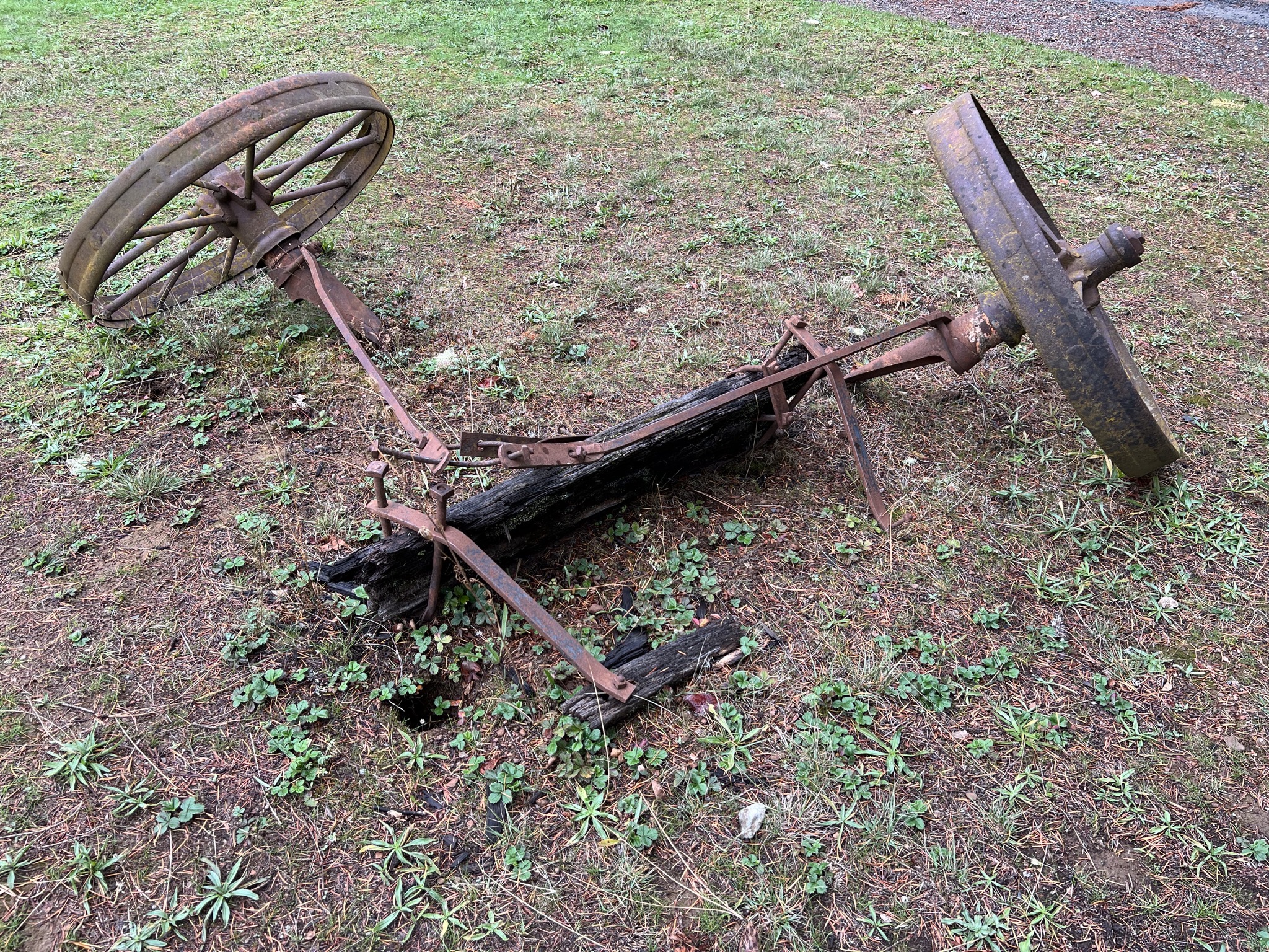 Metalic remains