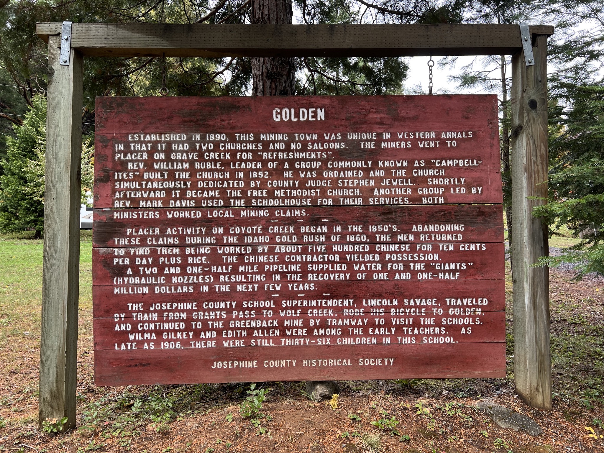 Info sign