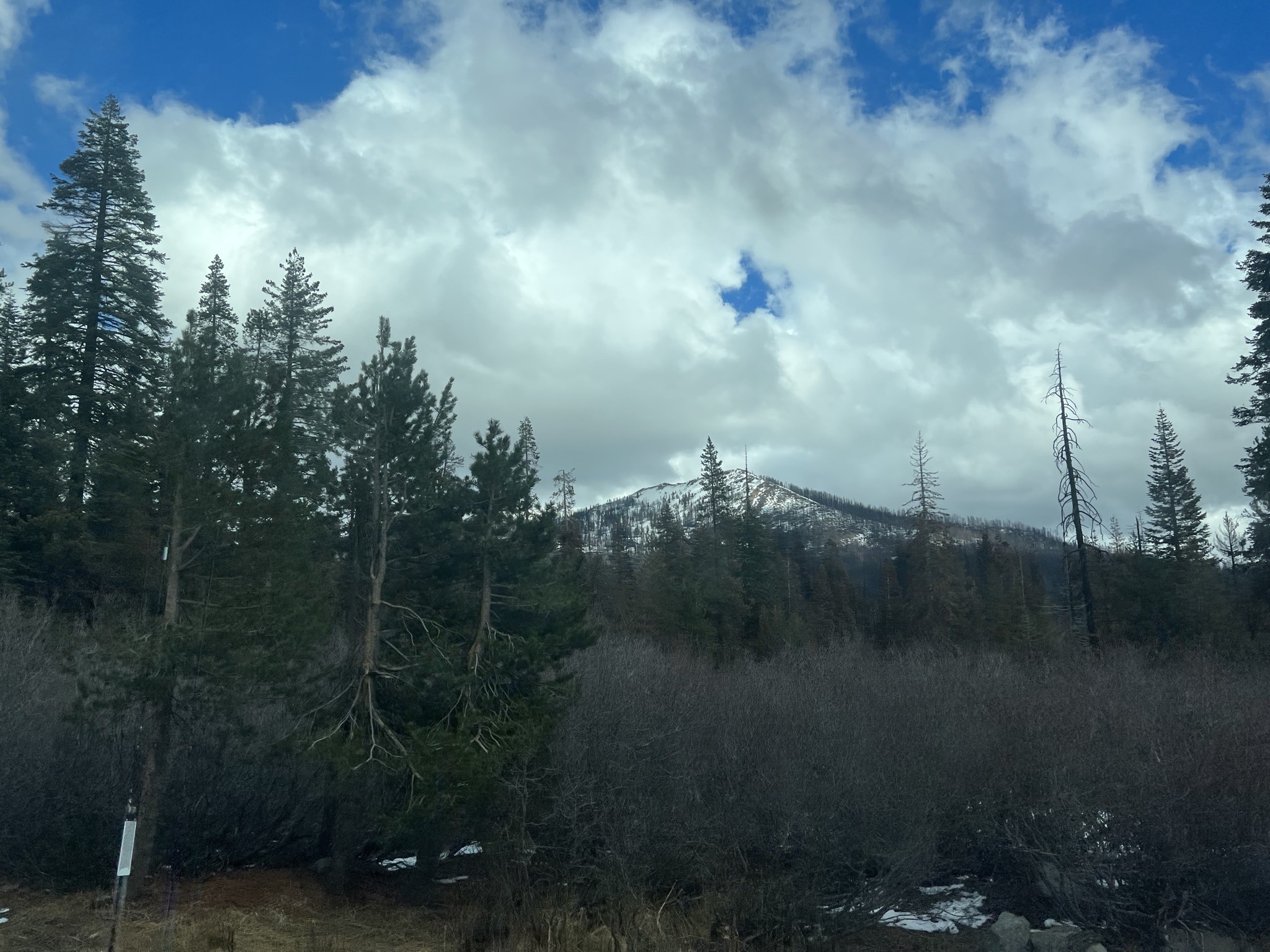 Snowy peak