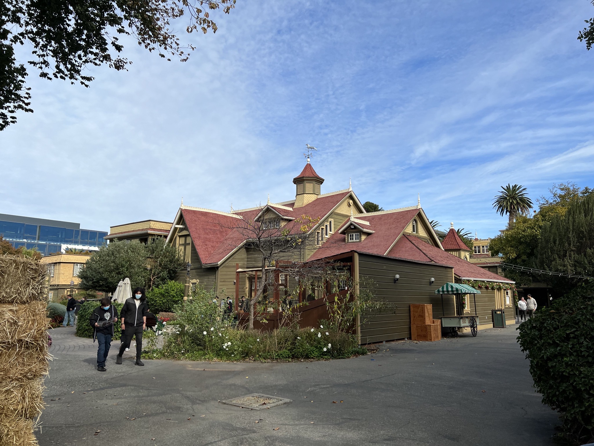 Back of the house