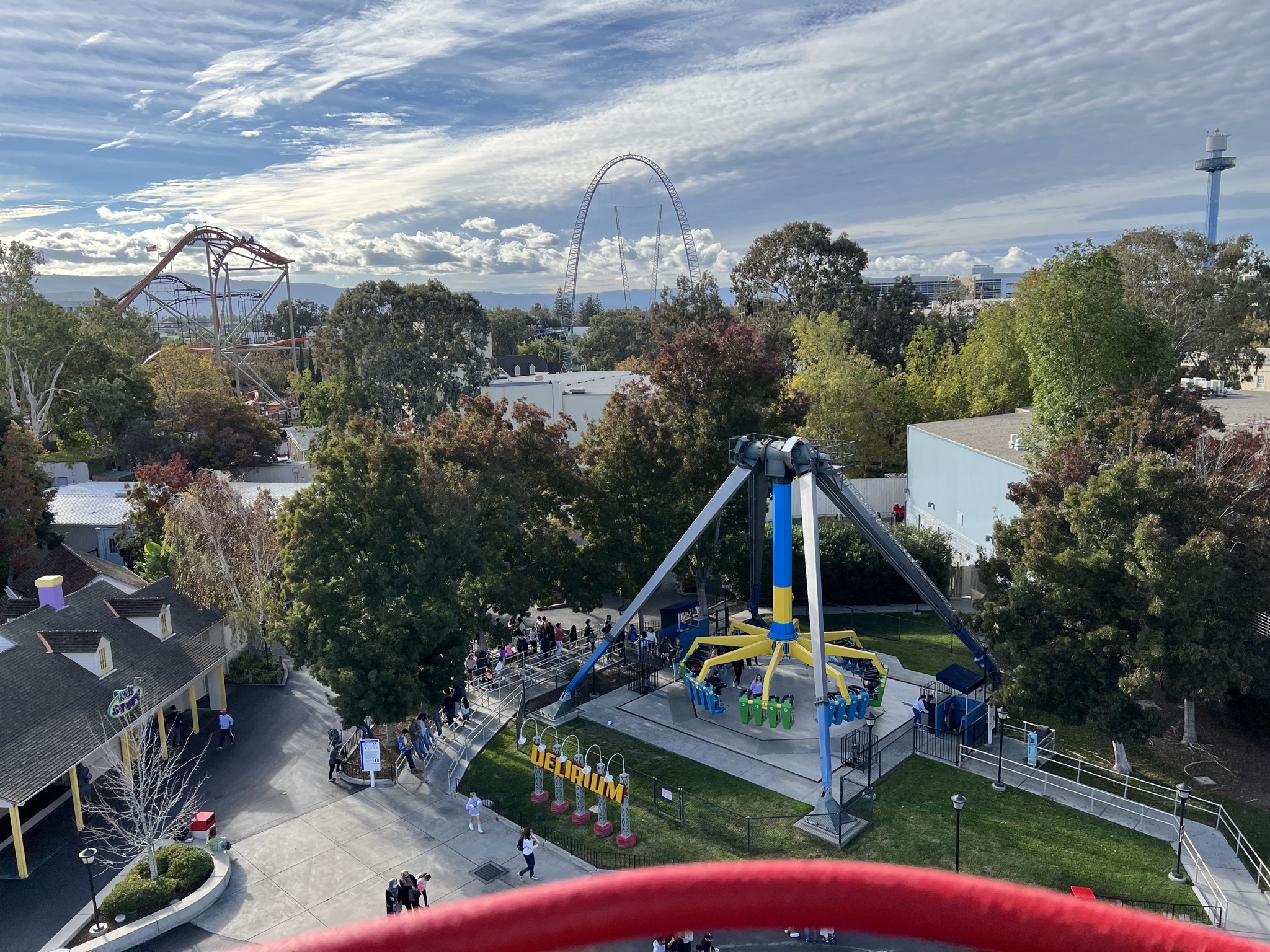 View from gondola