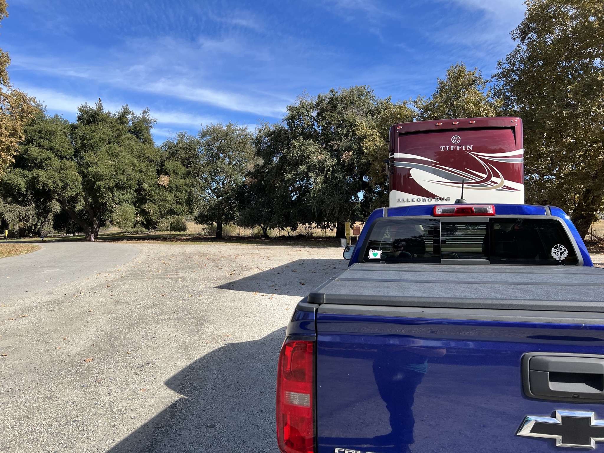 Coach and truck