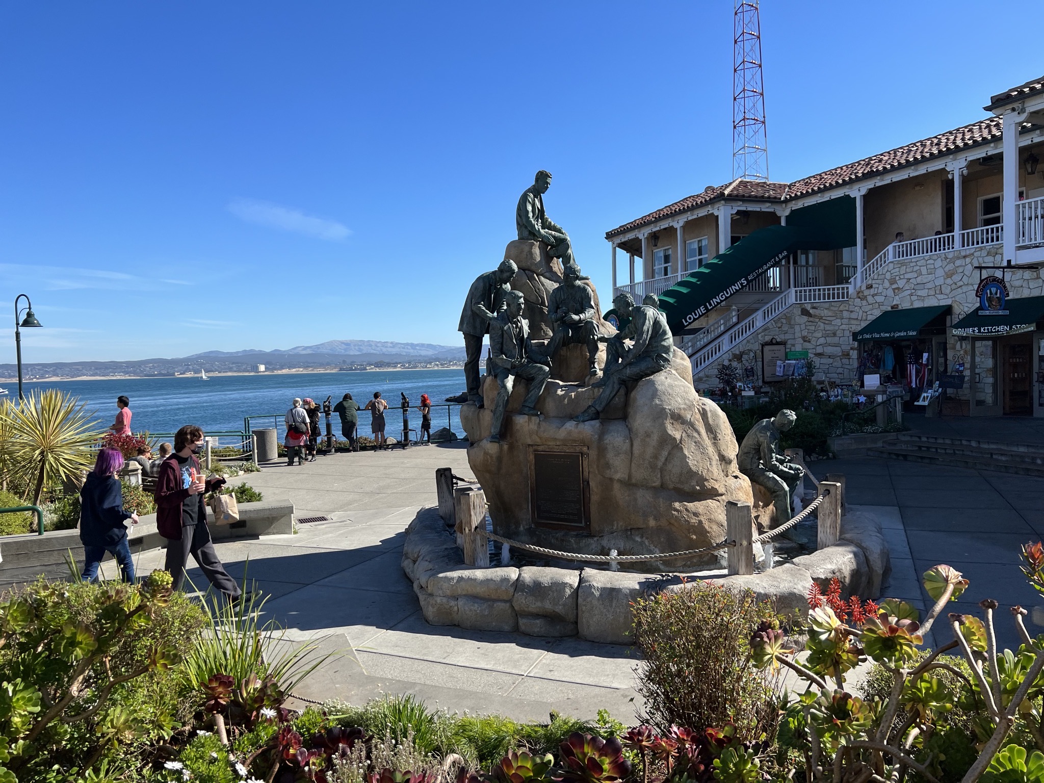 Monterey Bay Cannery Row monument