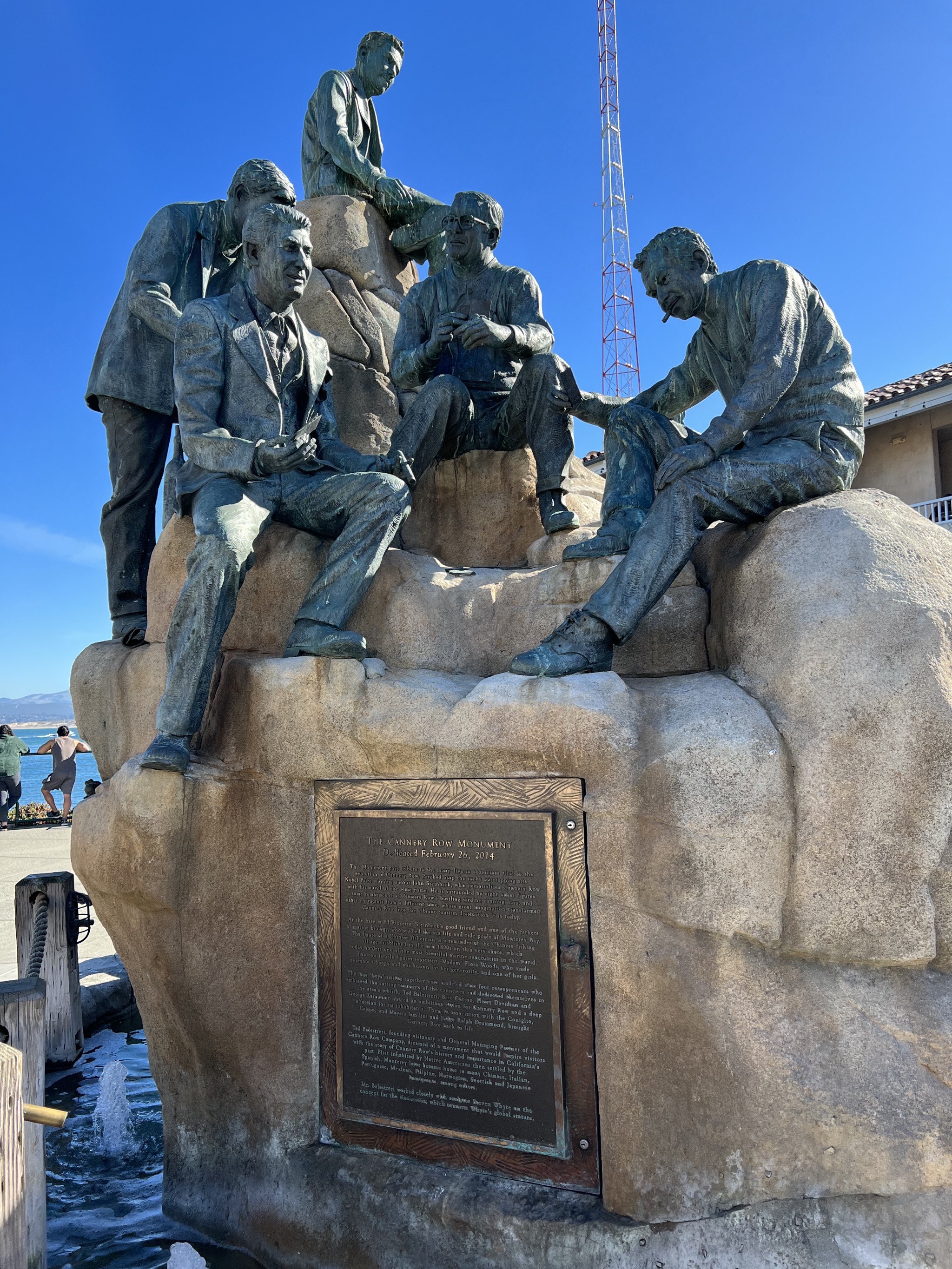 Monterey Bay Cannery Row monument