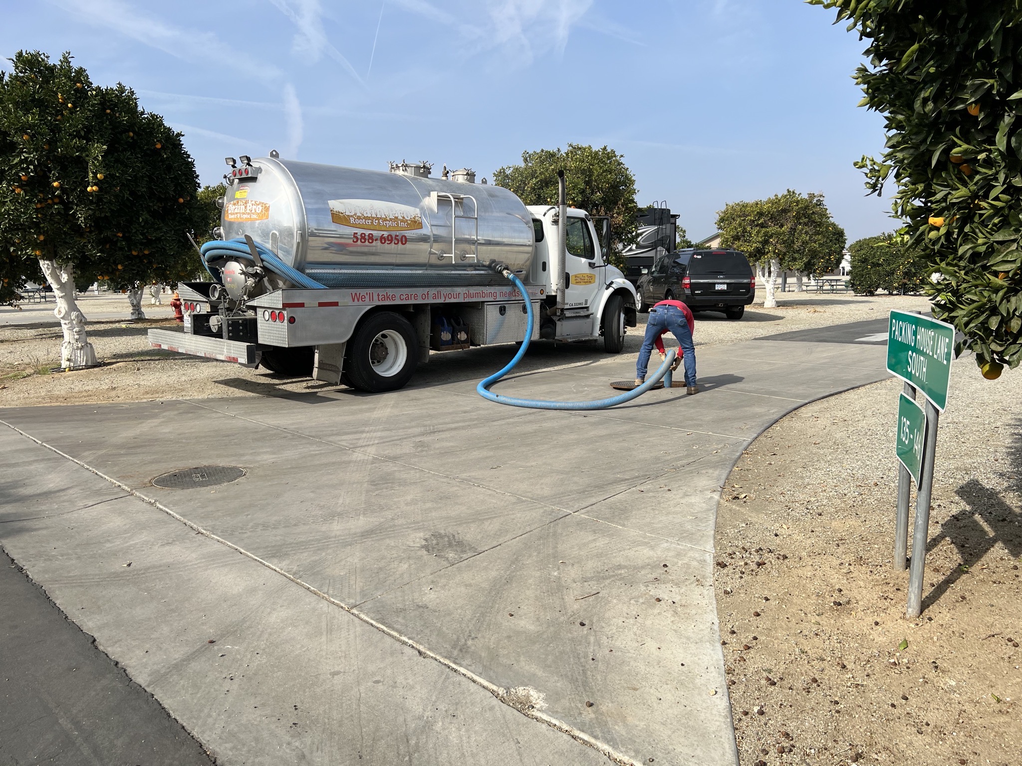 Septic pumping