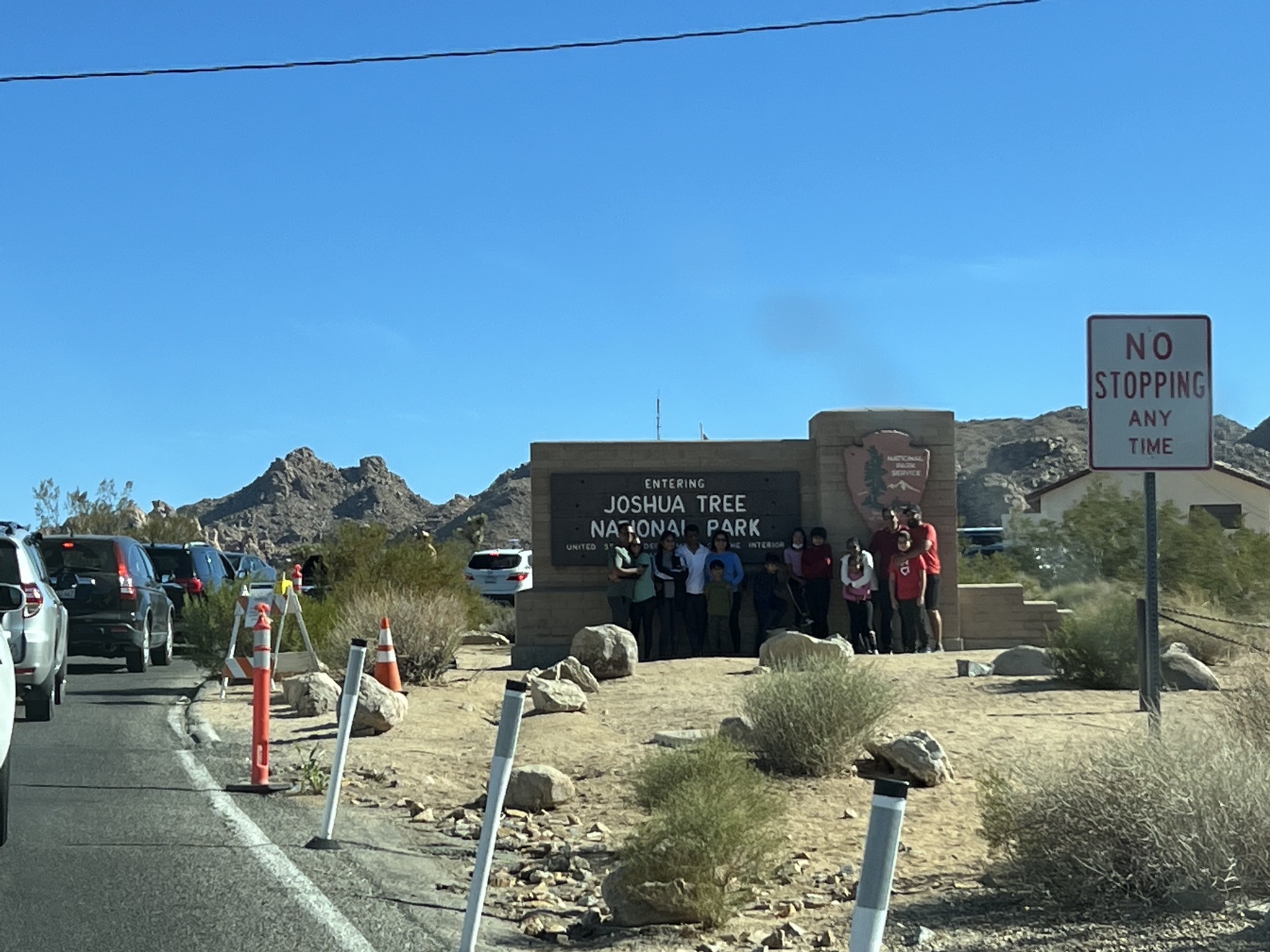 Joshua Tree National Park sign