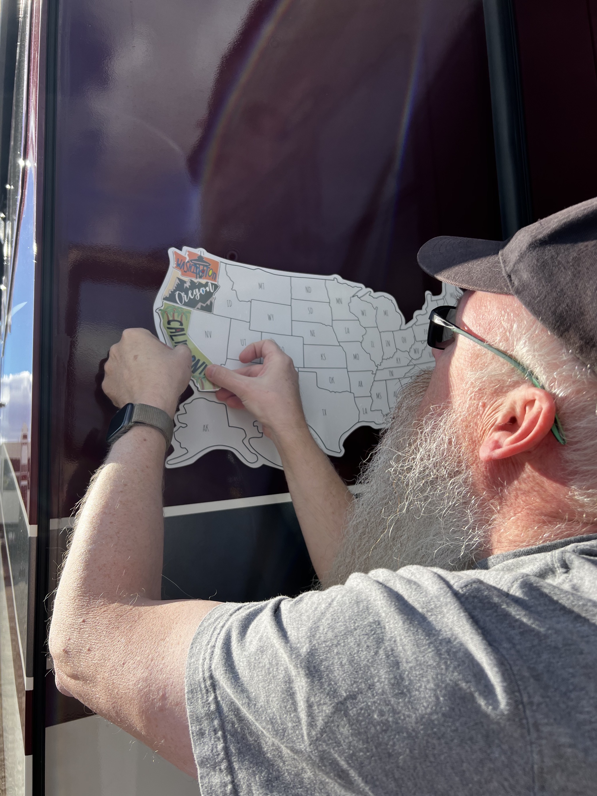 David adding states