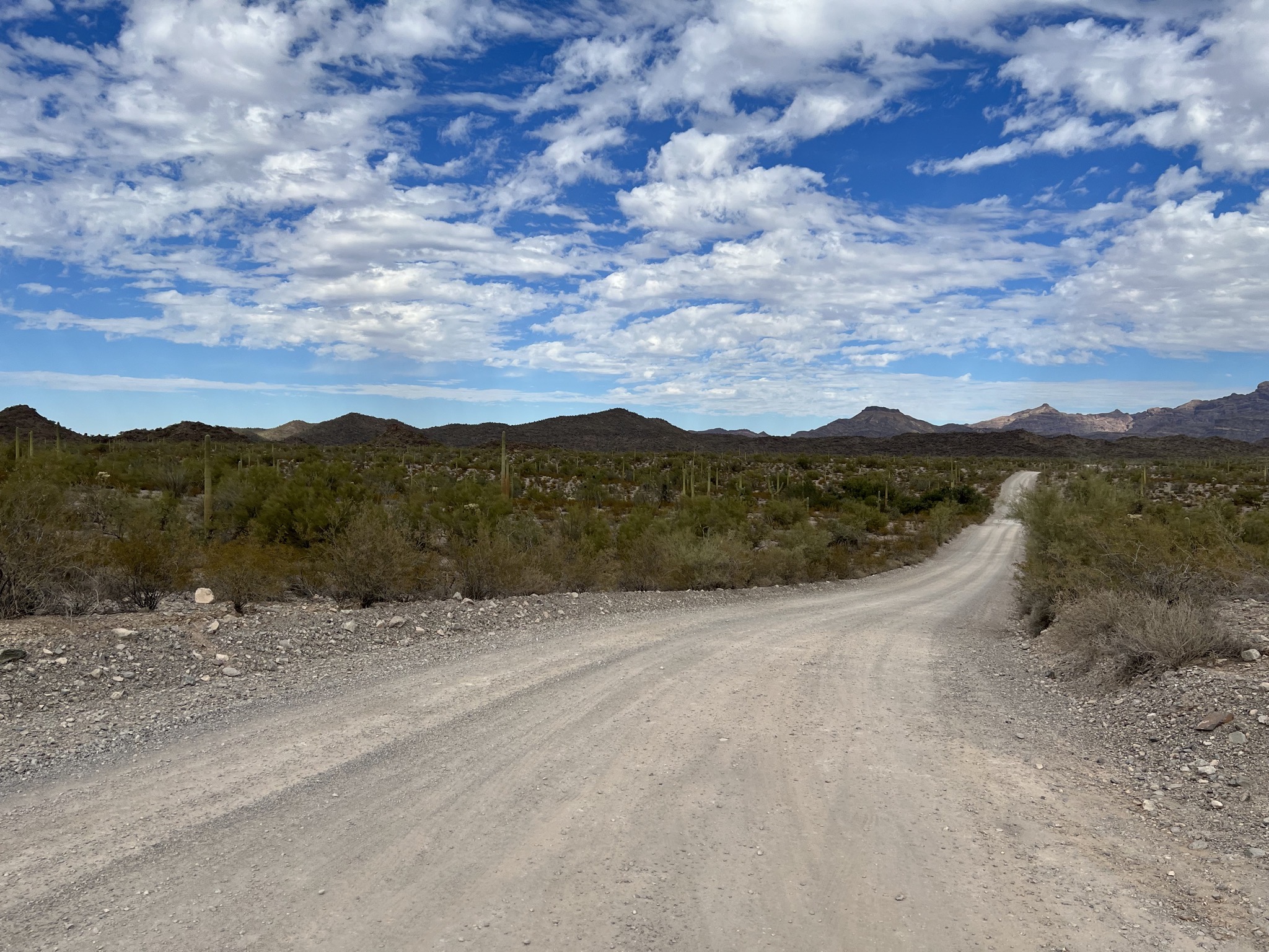 Unpaved road