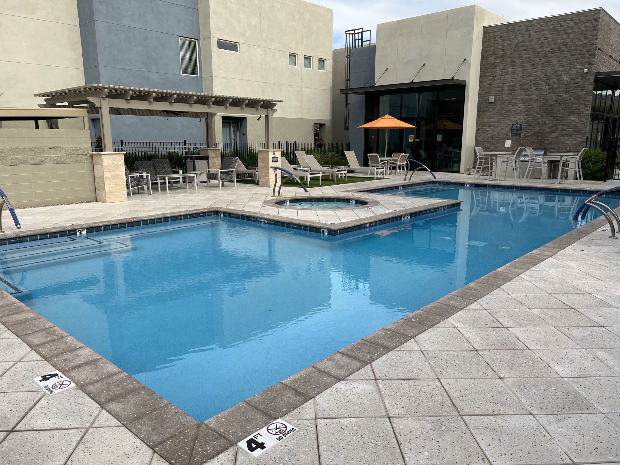Pool area