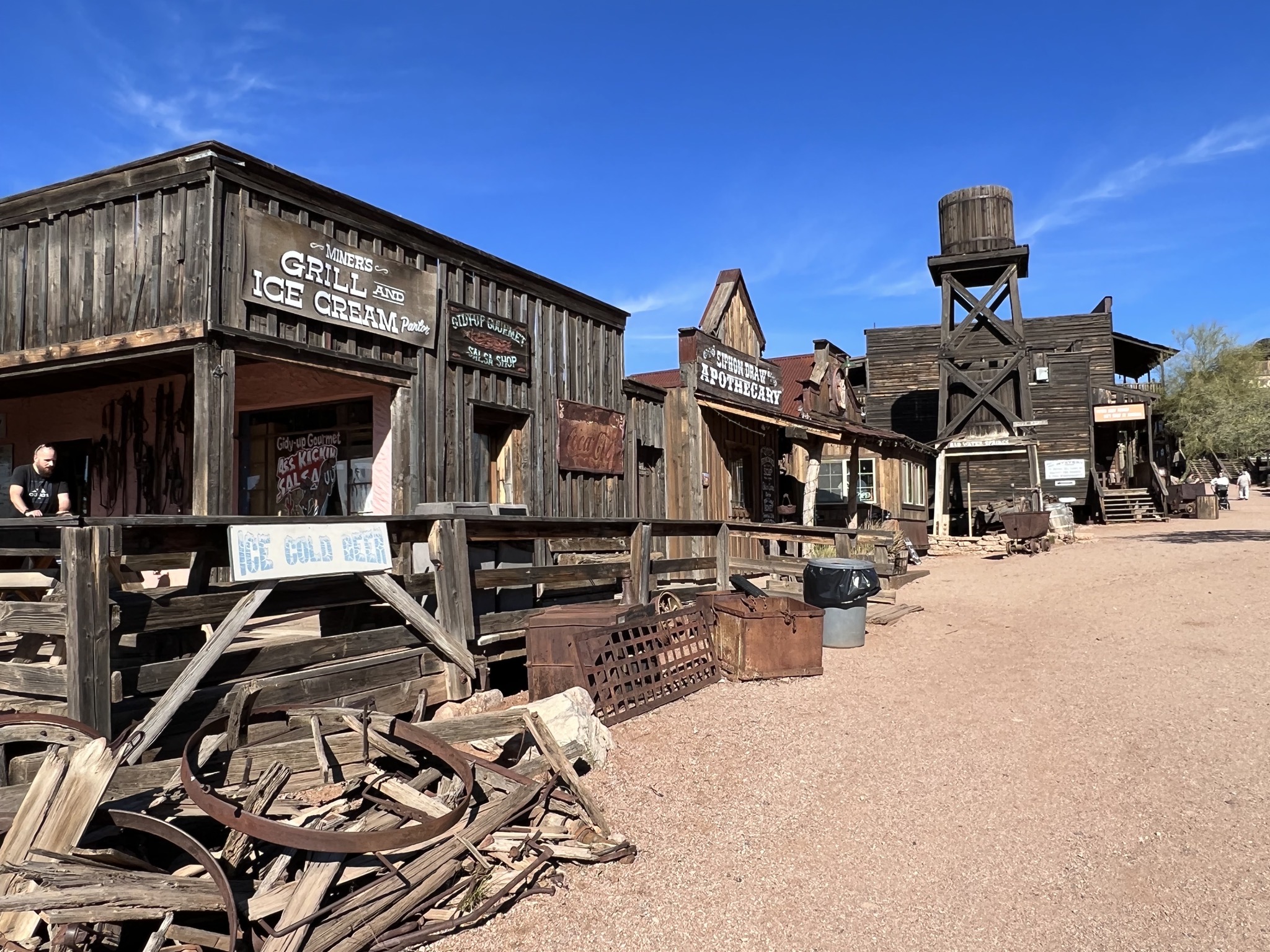 Town buildings