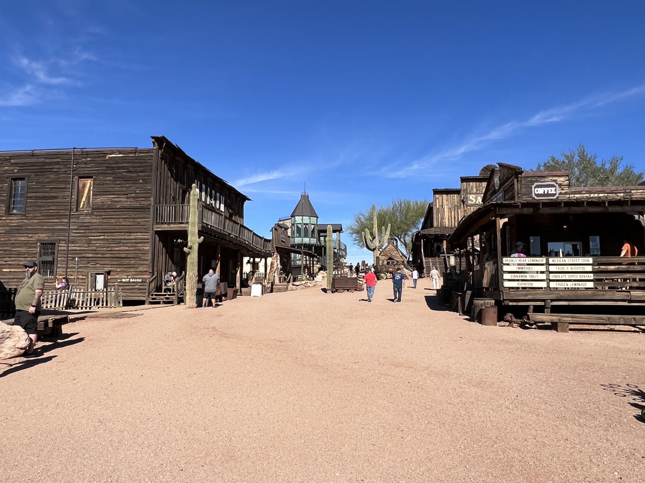 Town buildings