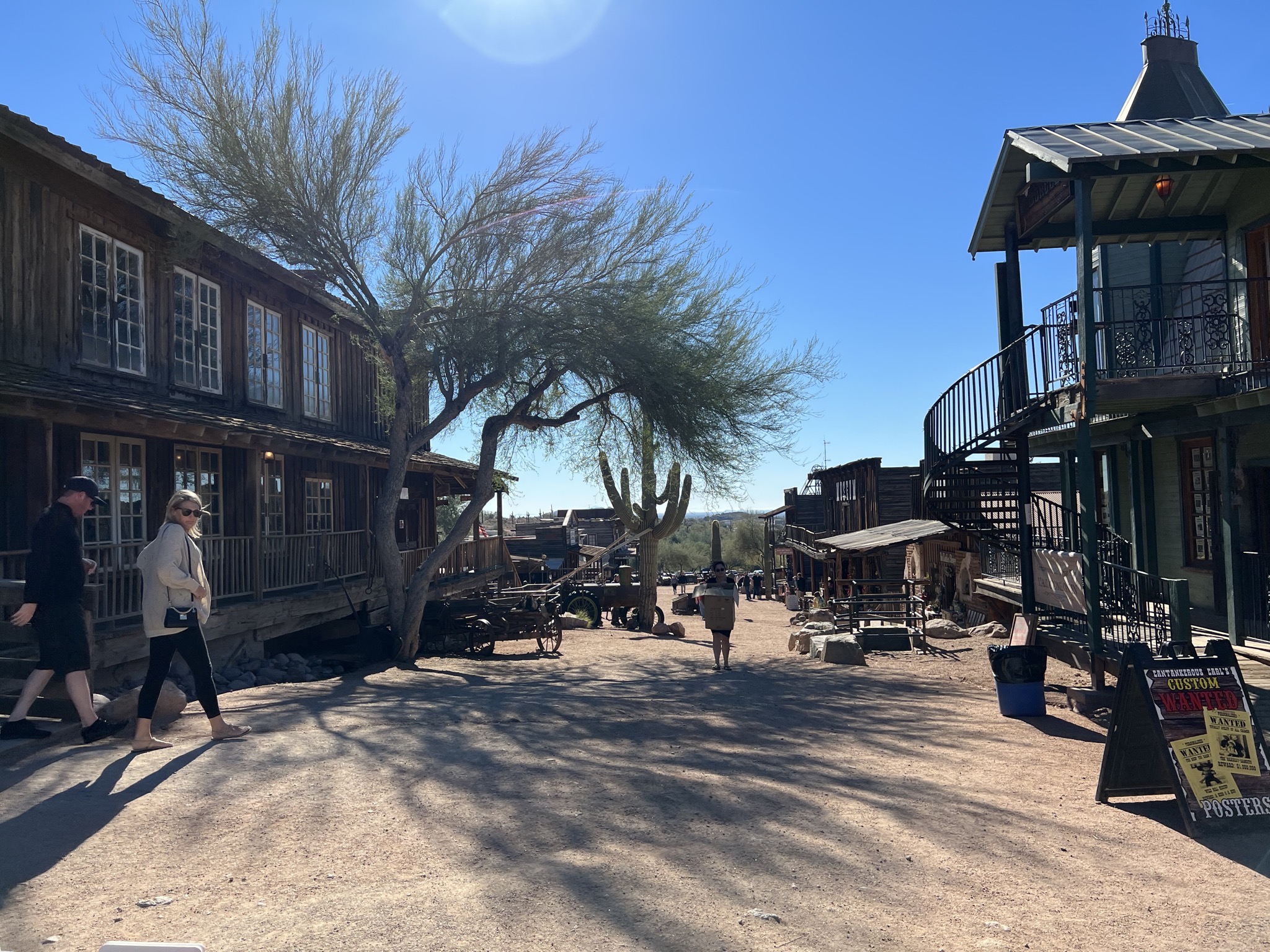 Town buildings