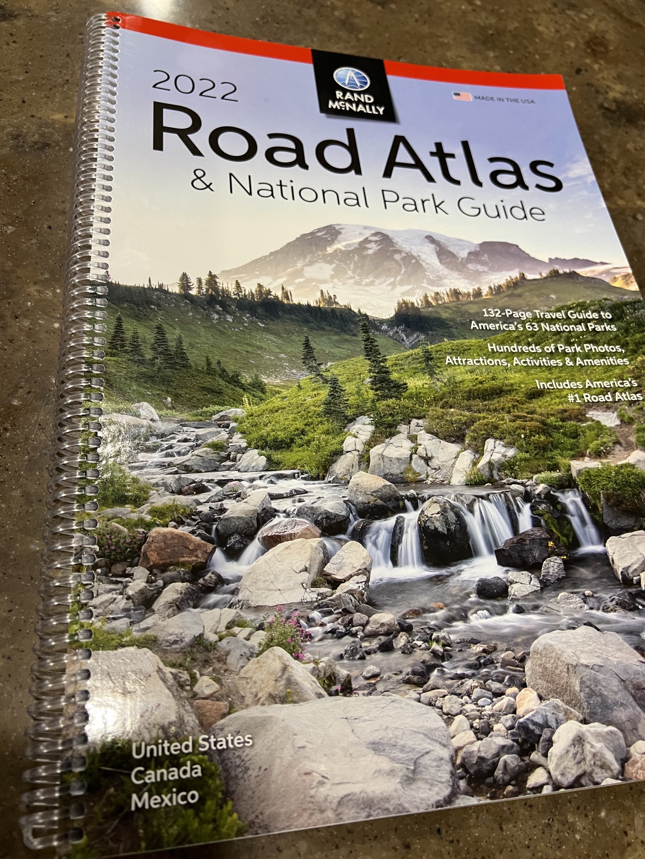 Road Atlas book