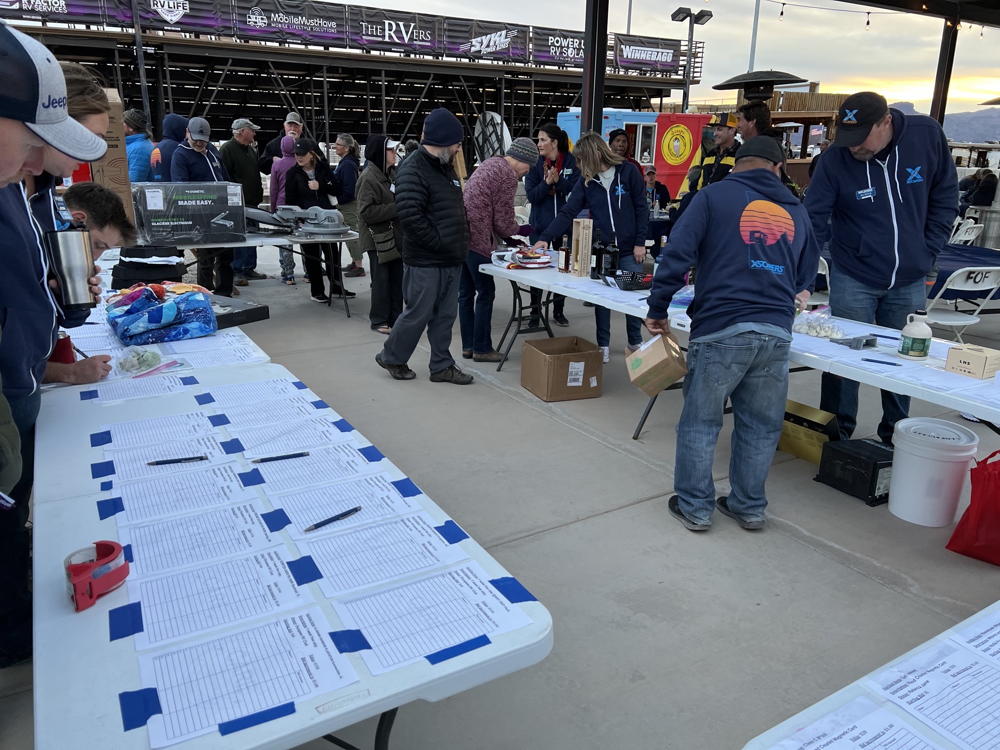 Silent auction