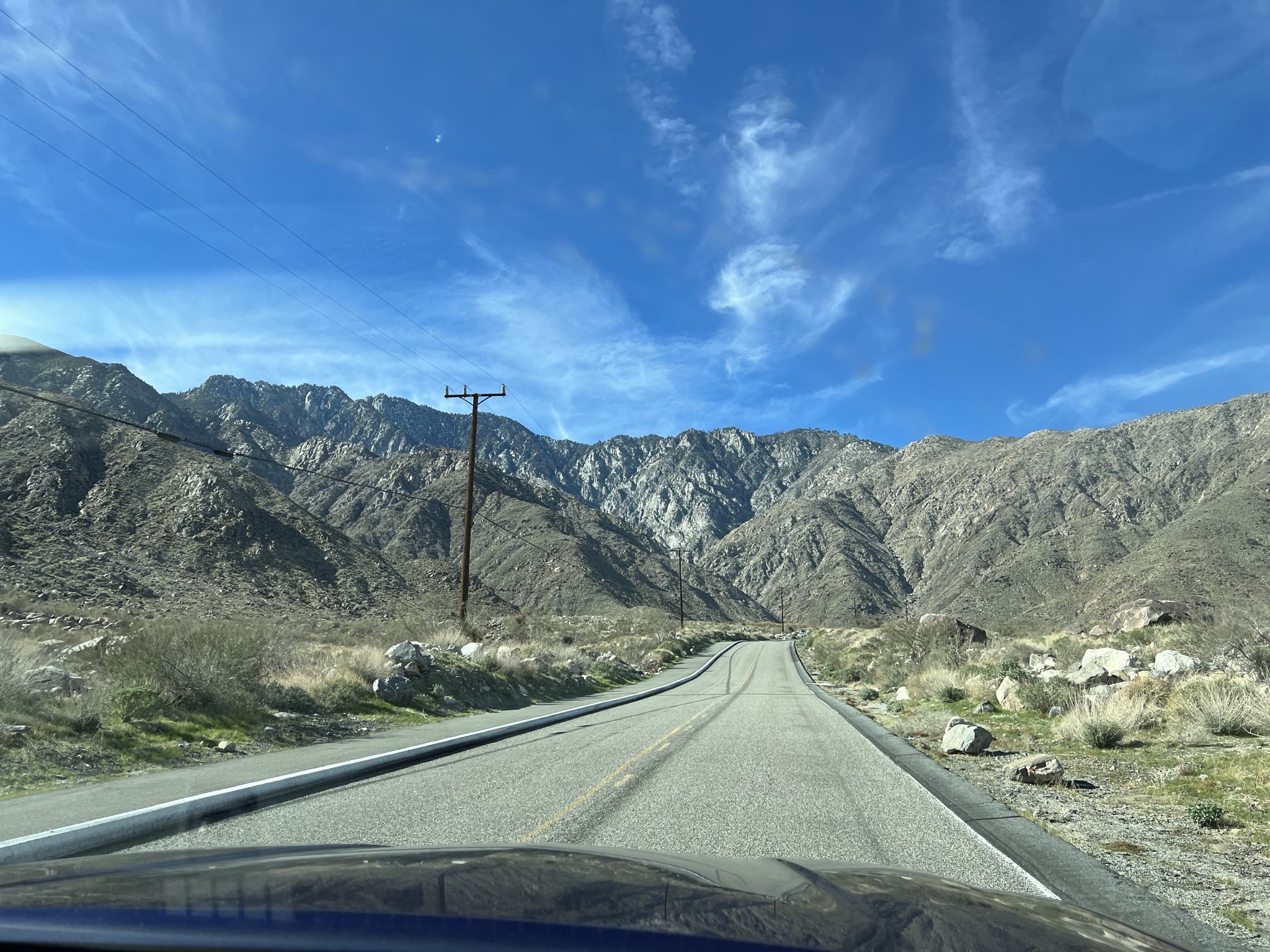 Road up Mount Jacinto