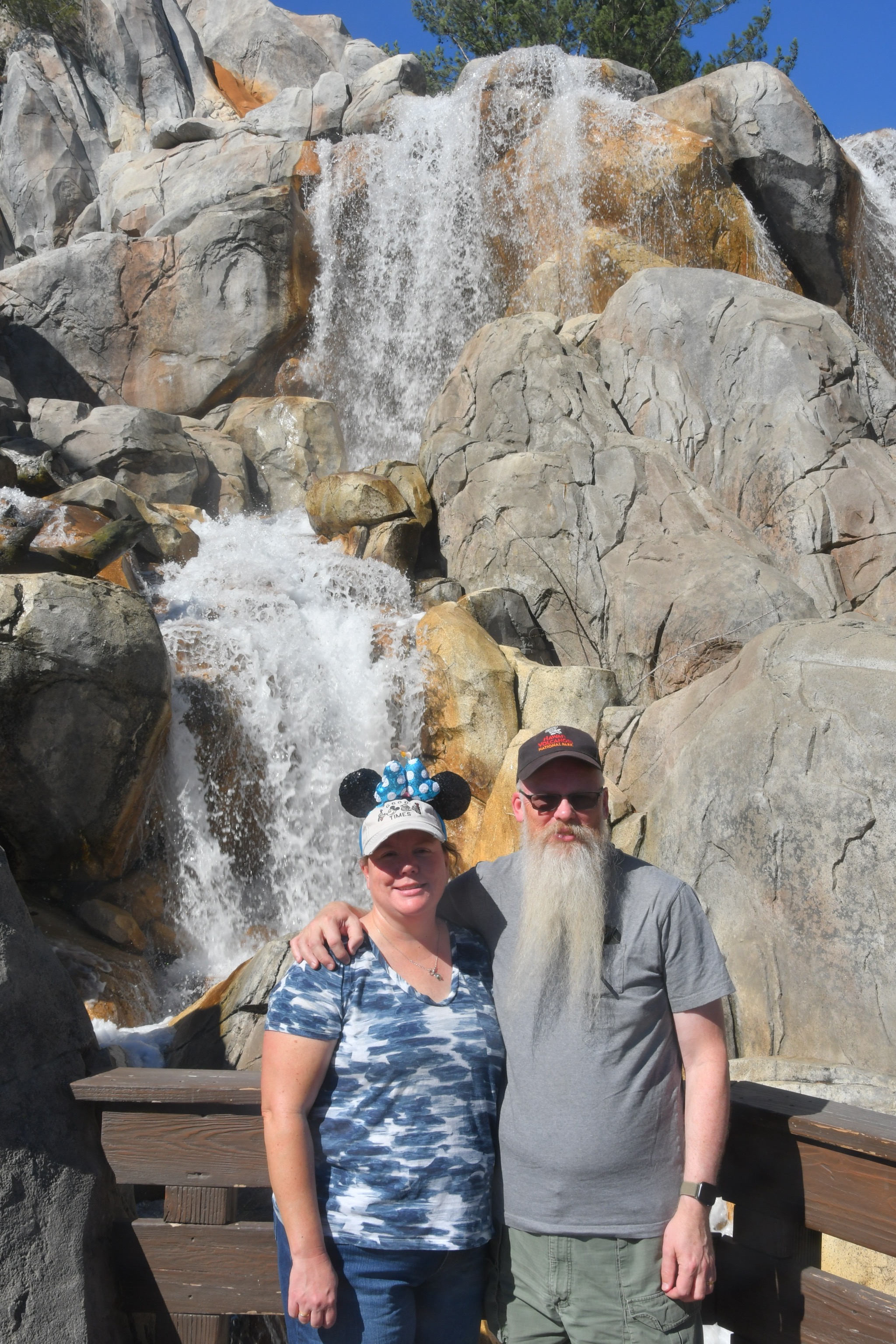 Waterfall photo op