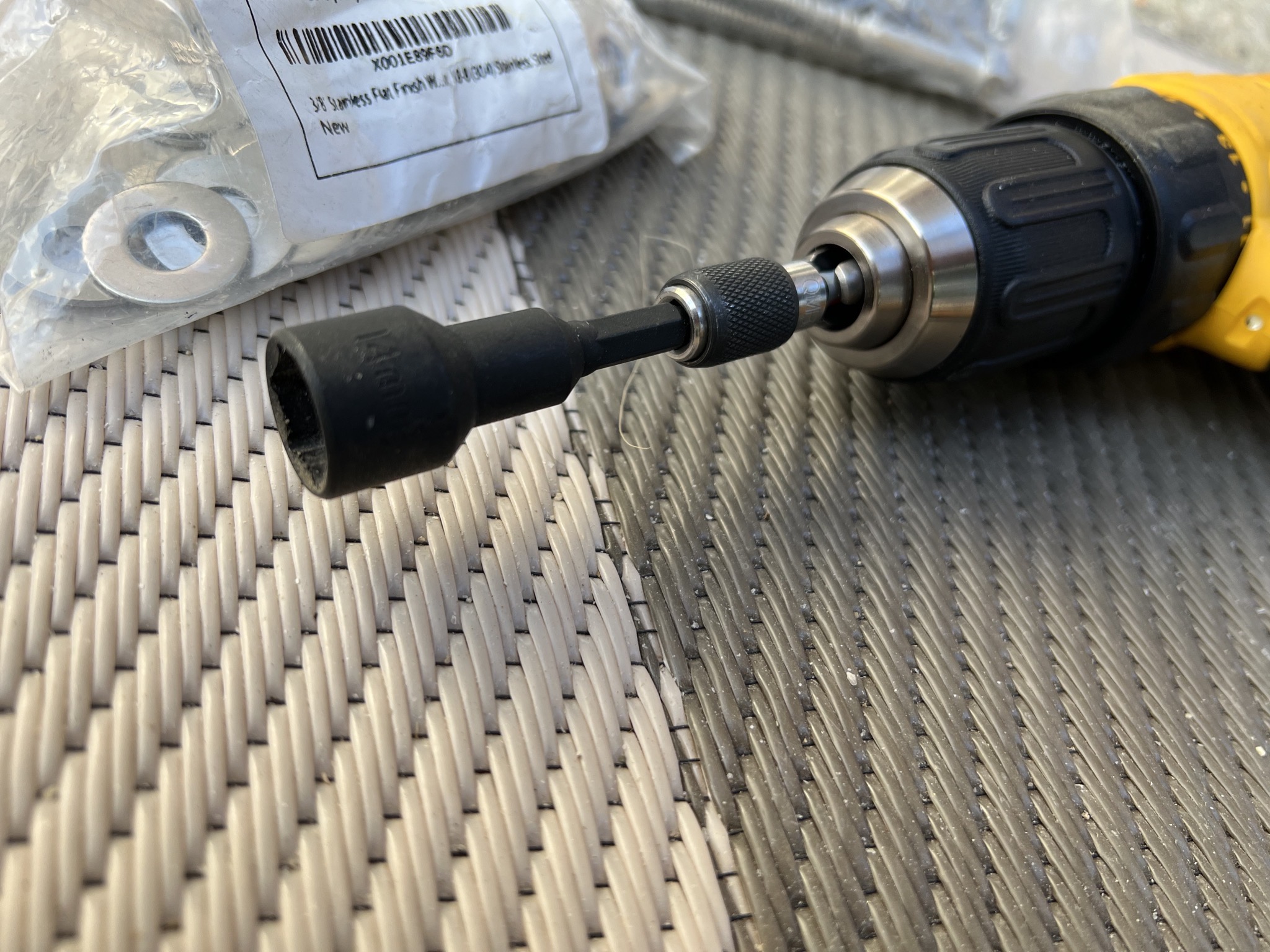 Drill driver and bits
