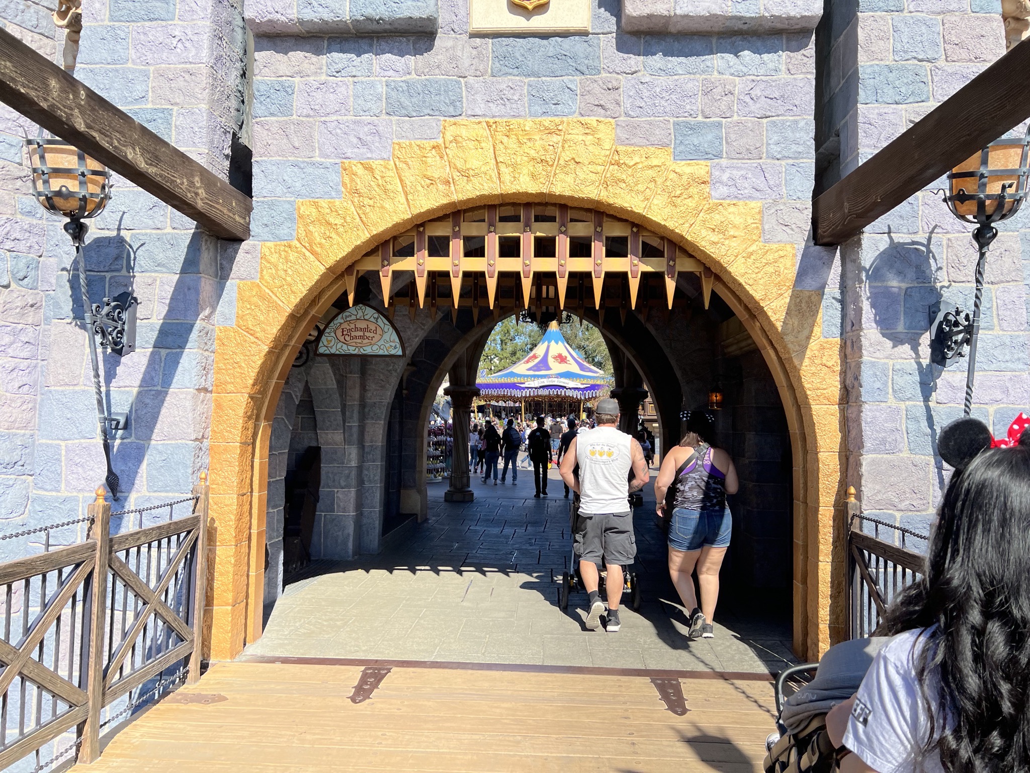 Castle entrance