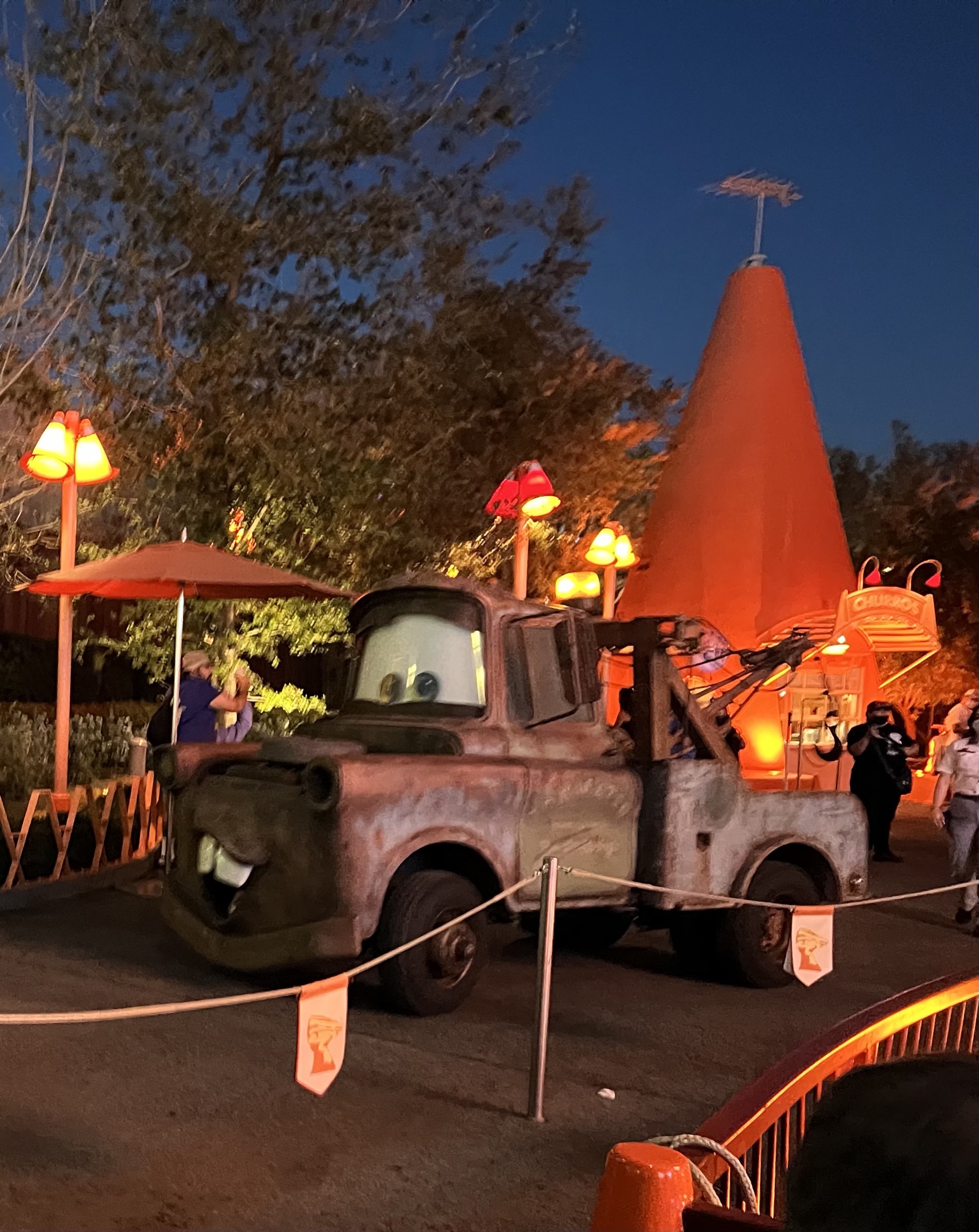 Radiator Springs neon