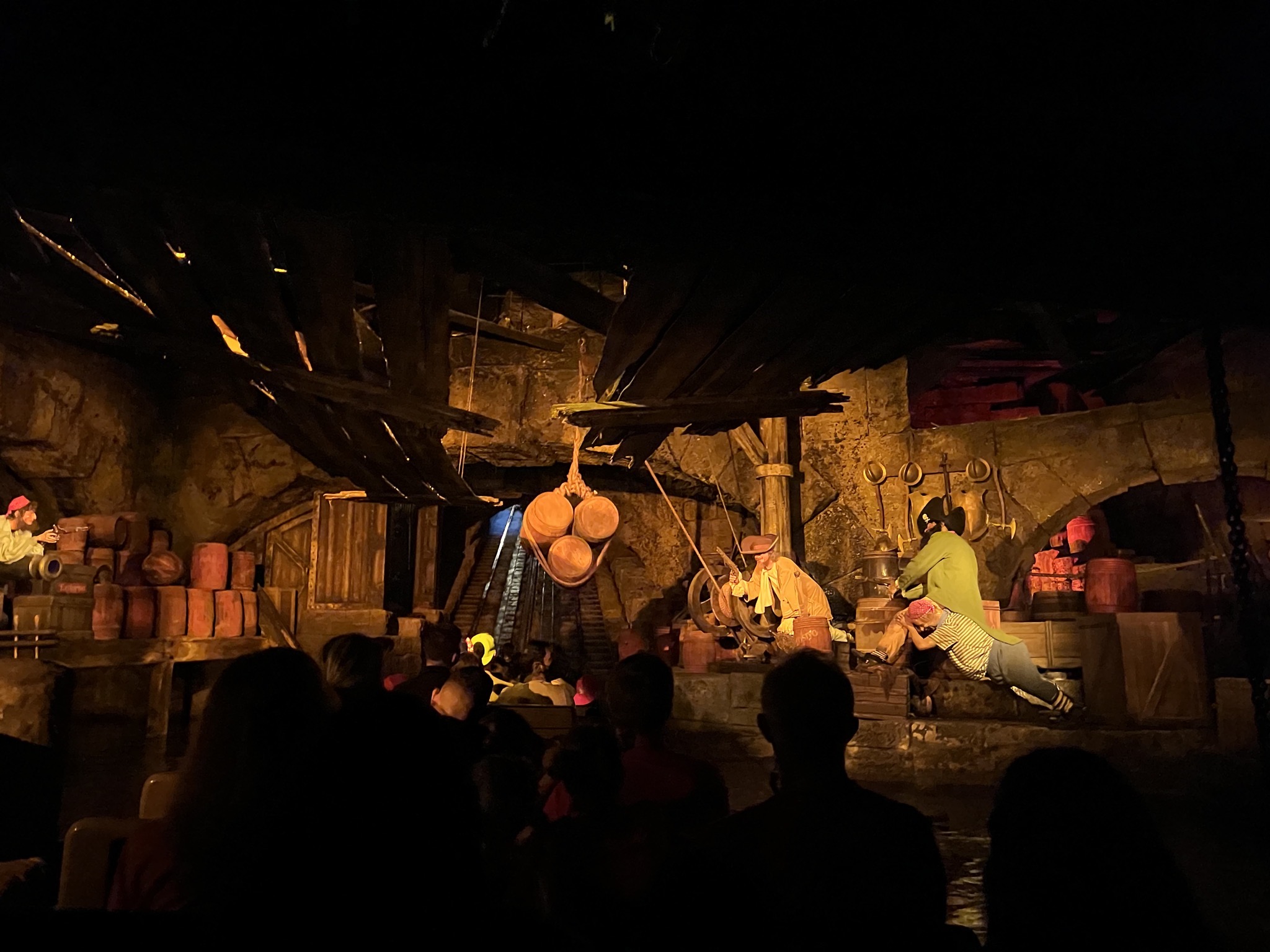 Pirates of the Caribbean ride