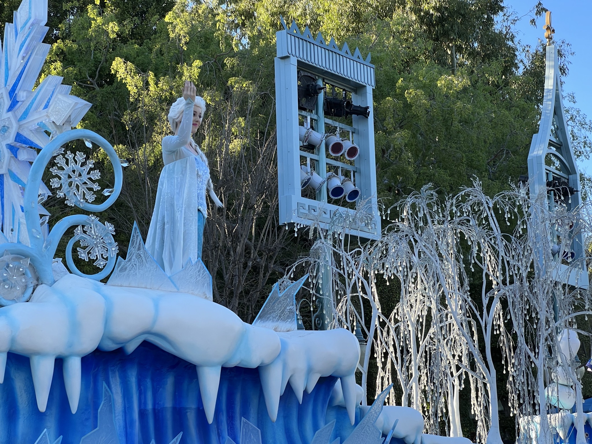 Frozen float